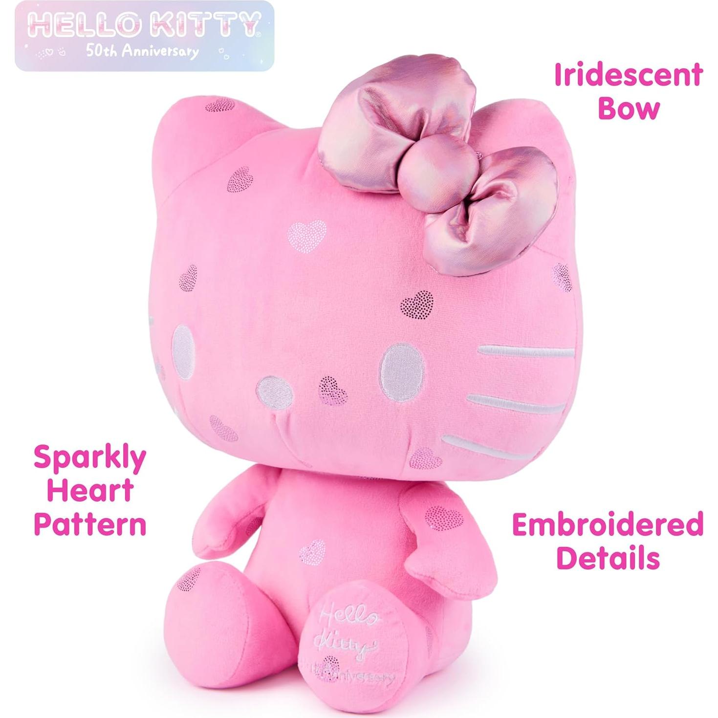 Peluche Hello Kitty 50 Aniversario GUND 30.48 cm Rosa