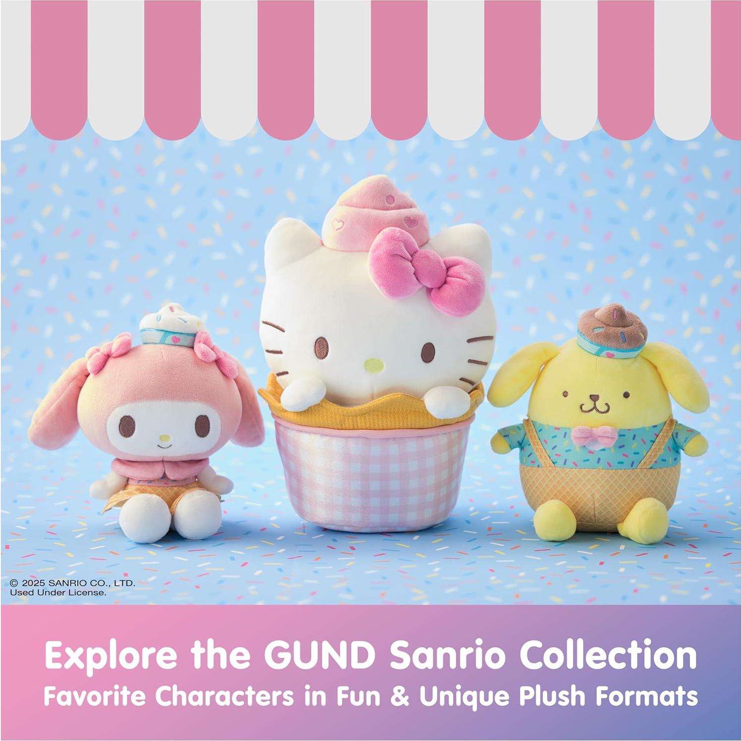 Peluche Hello Kitty 50 Aniversario GUND 30.48 cm Rosa