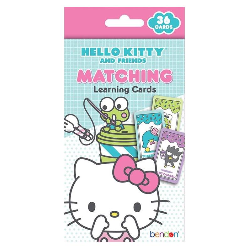 Juego de Emparejamiento Hello Kitty - 36 Tarjetas Educativas