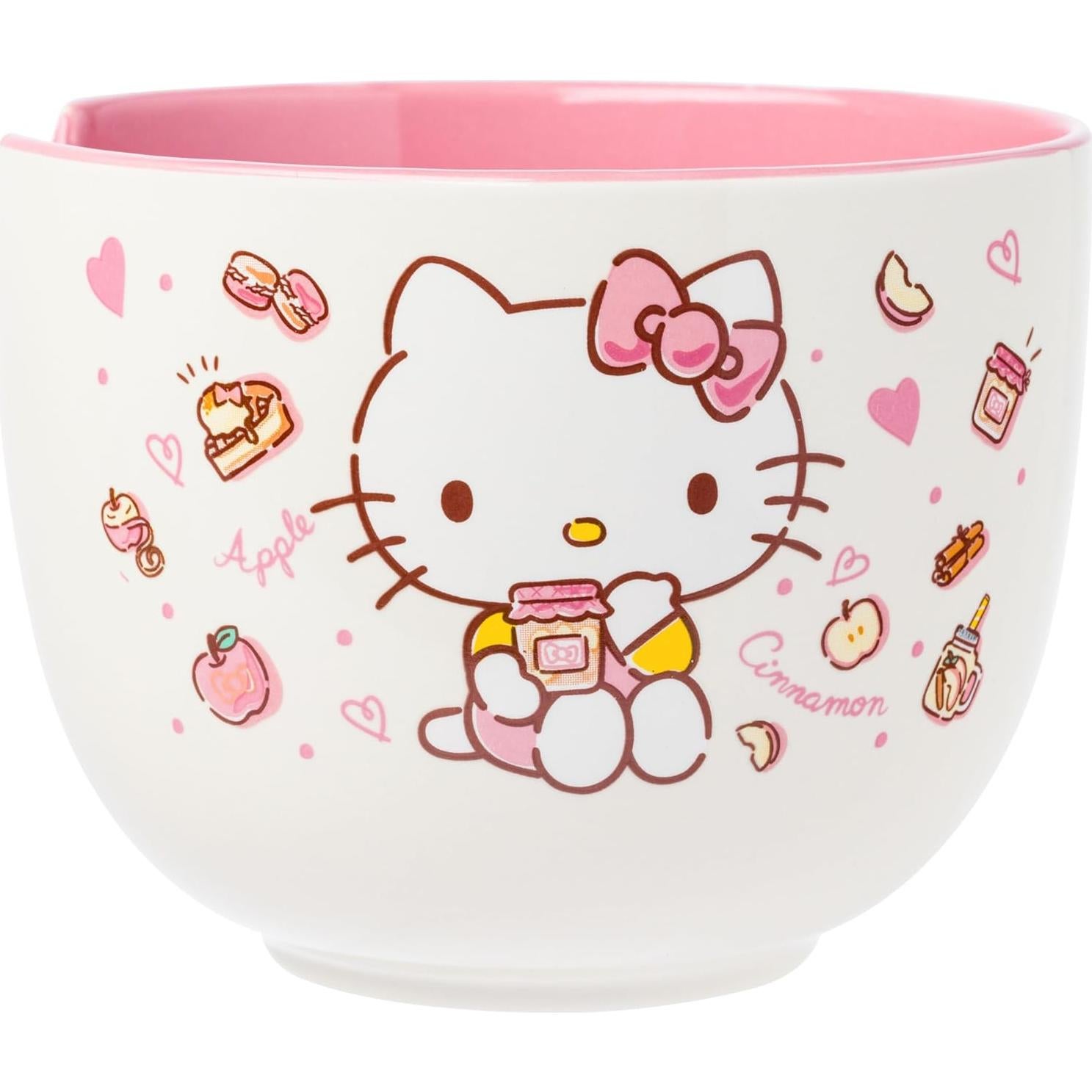 Tazón Cerámica Ramen Hello Kitty 20 oz Manzana y Canela