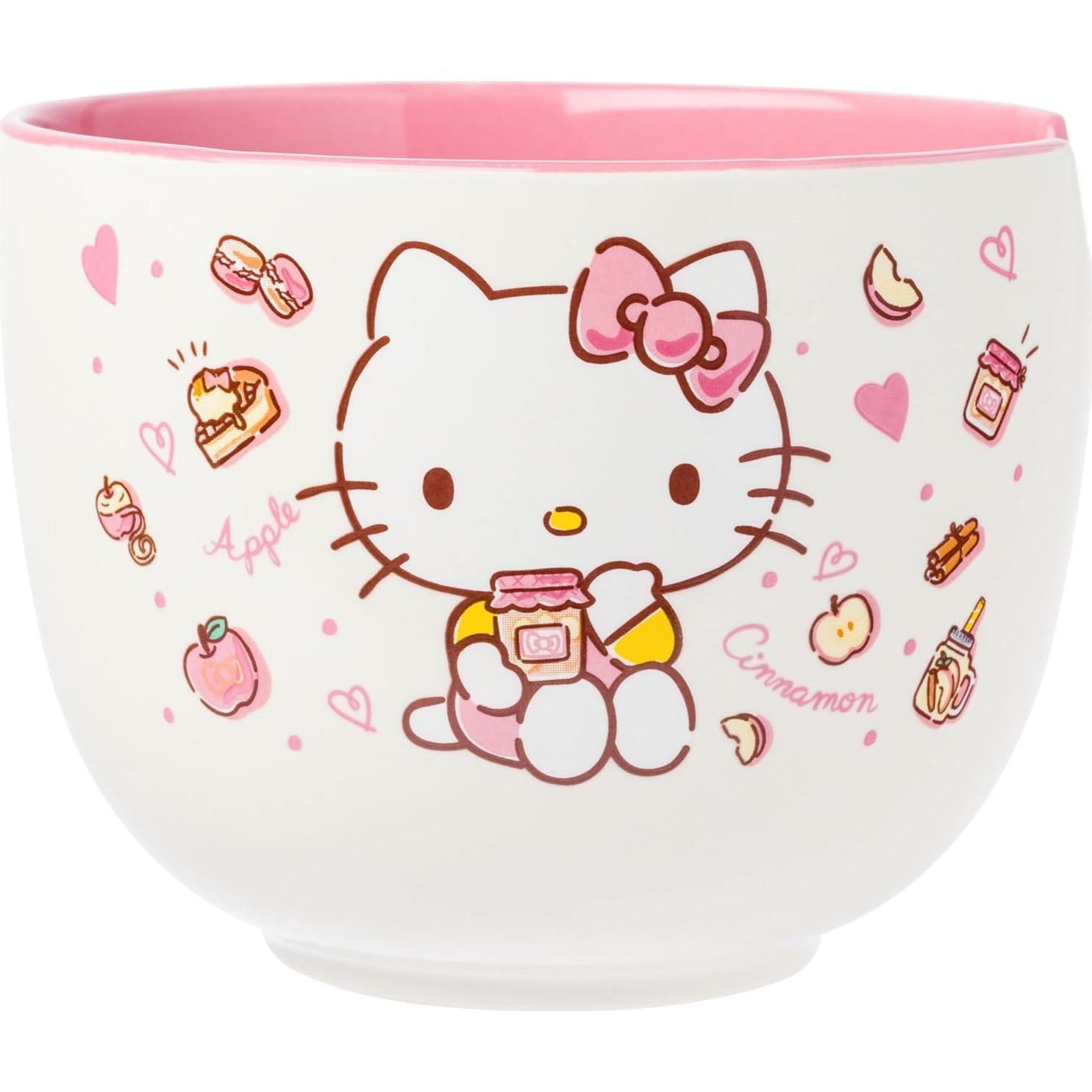 Tazón Cerámica Ramen Hello Kitty 20 oz Manzana y Canela