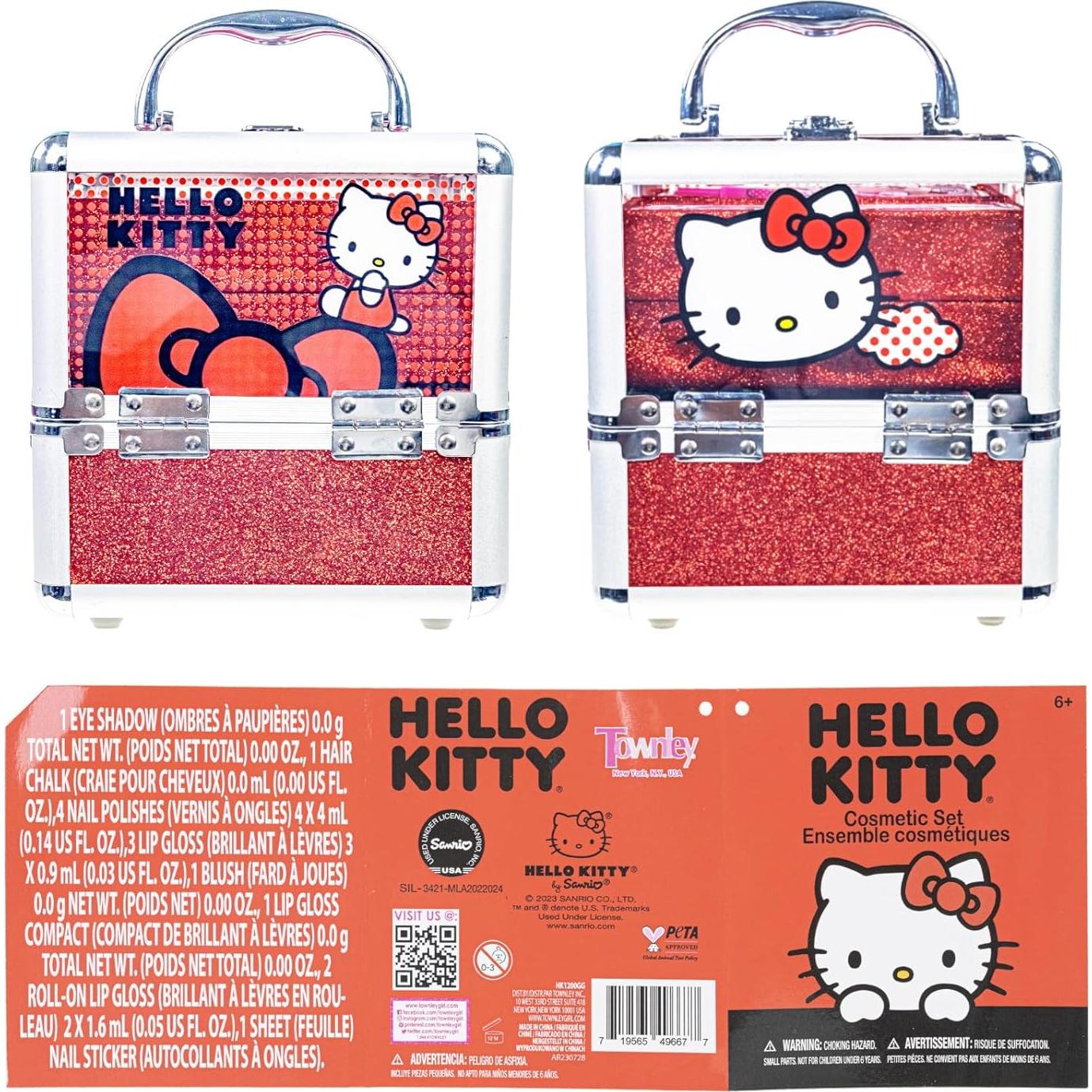 Estuche de Maquillaje Hello Kitty Townley Girl para Niñas 6+