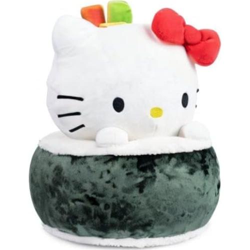 Peluche Sushi Hello Kitty GUND 25.4 cm Verde/Blanco