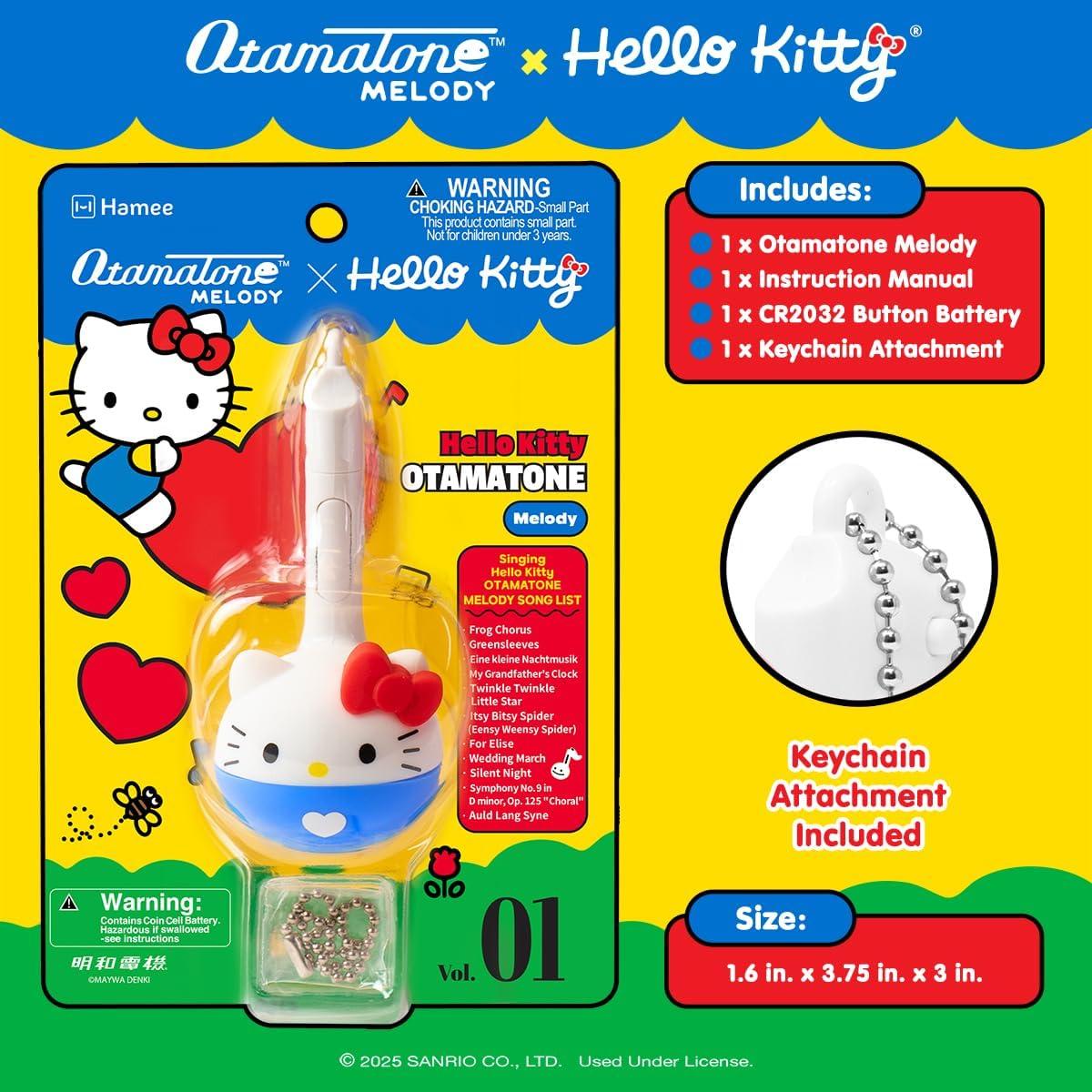 Otamatone Melodía Hello Kitty Mini Juguete Musical Portátil