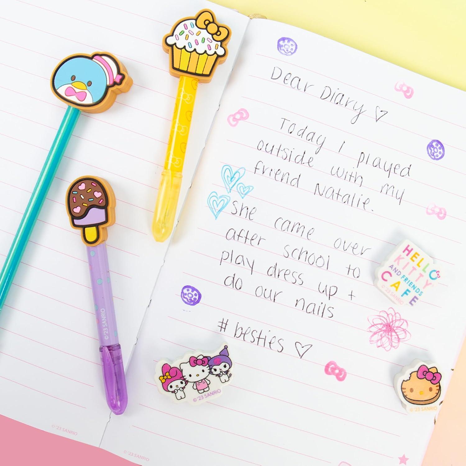 Diario Hello Kitty Rosa y Oro 87 Páginas Horizon Group