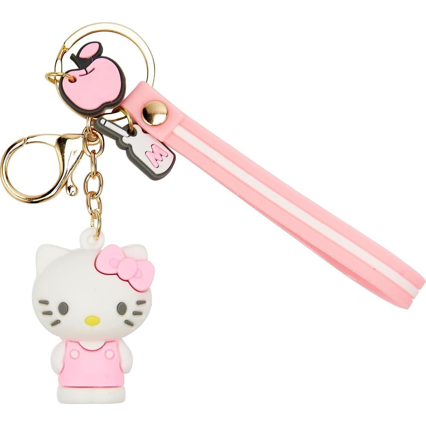 Bolso Mensajero Cruzado Linda de Cuero Rosa 18x10cm 2Pcs