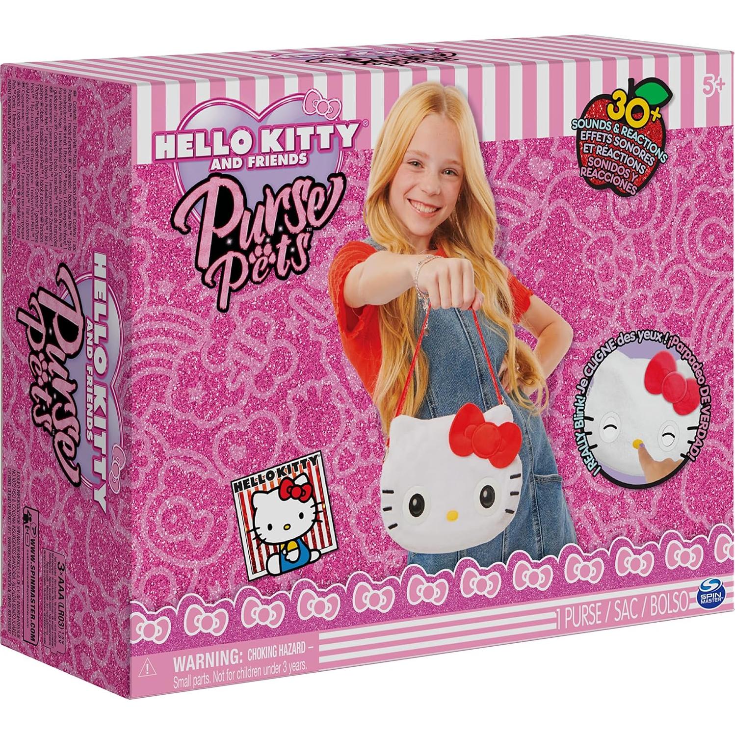 Bolso Interactivo Hello Kitty Kawaii con Sonidos y Reacciones