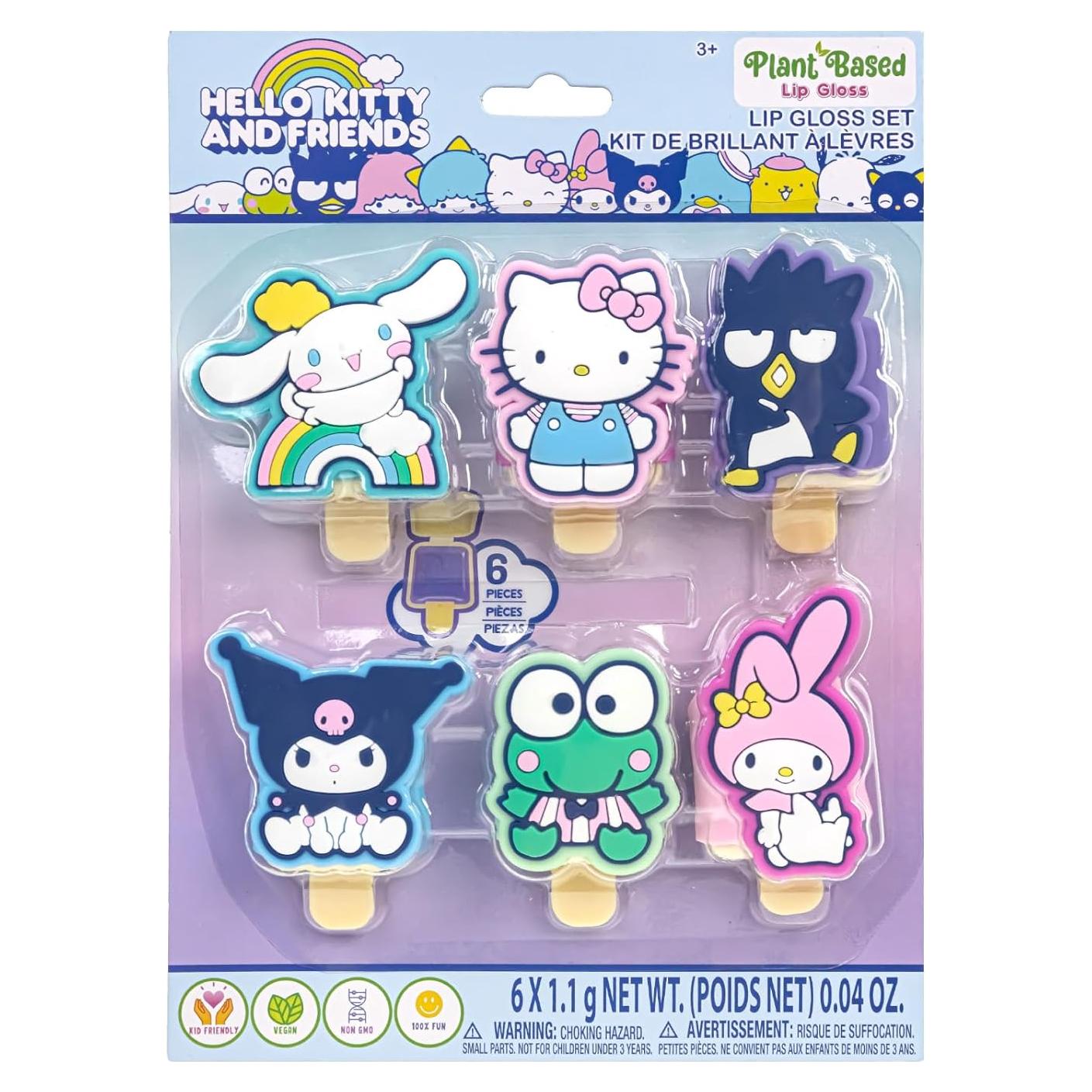 Set de 6 Brillos Labiales Townley Girl Hola Kitty 3+