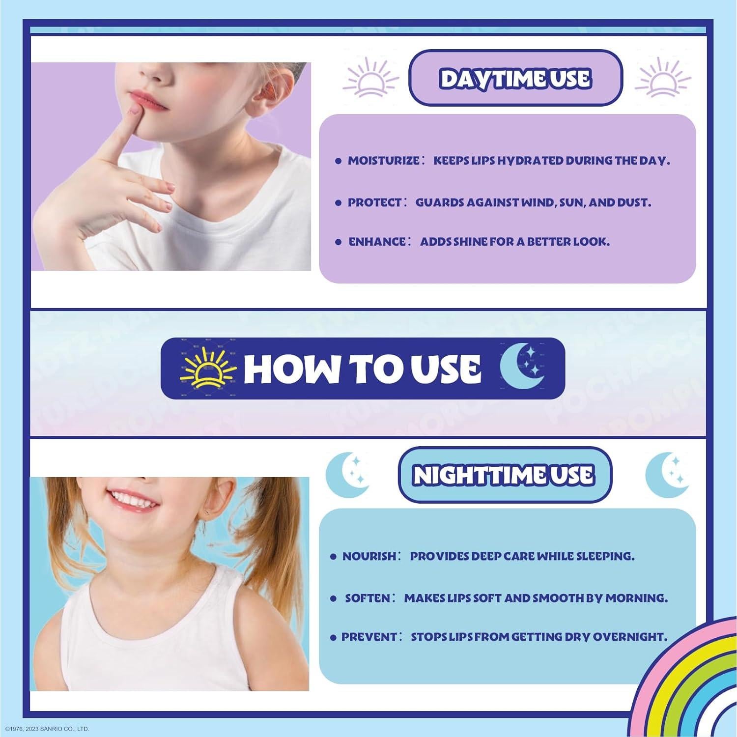 Set de 6 Brillos Labiales Townley Girl Hola Kitty 3+