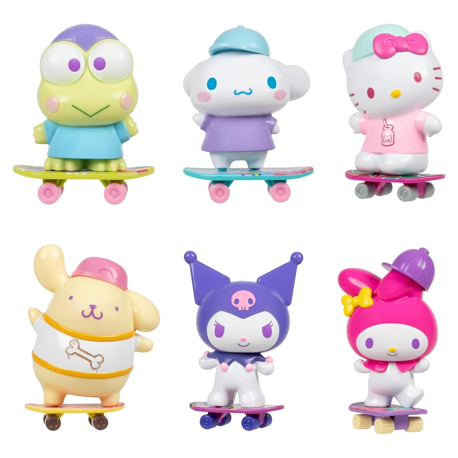 Set de 6 Figuras Hello Kitty y Amigos Jazwares - 10 cm