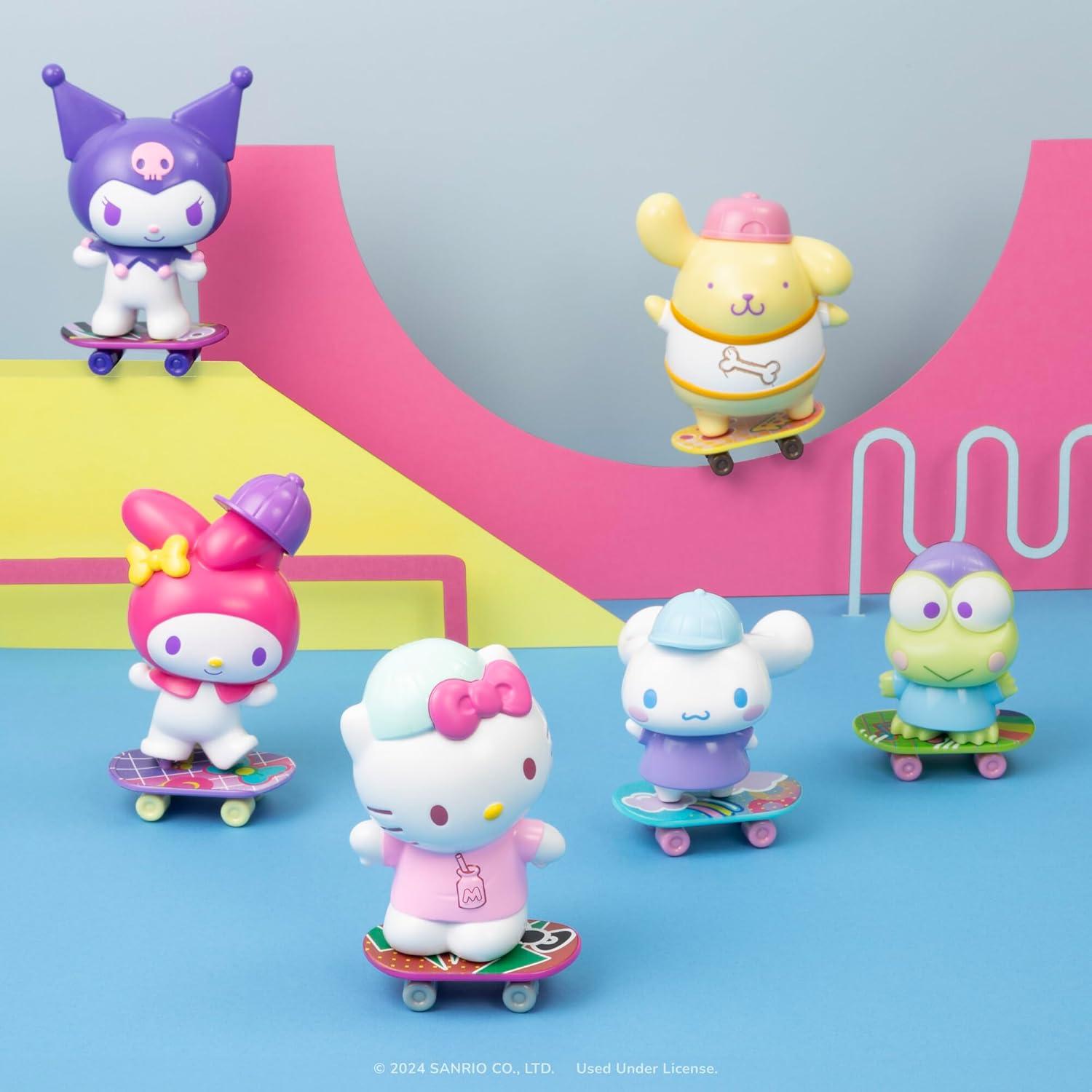 Set de 6 Figuras Hello Kitty y Amigos Jazwares - 10 cm