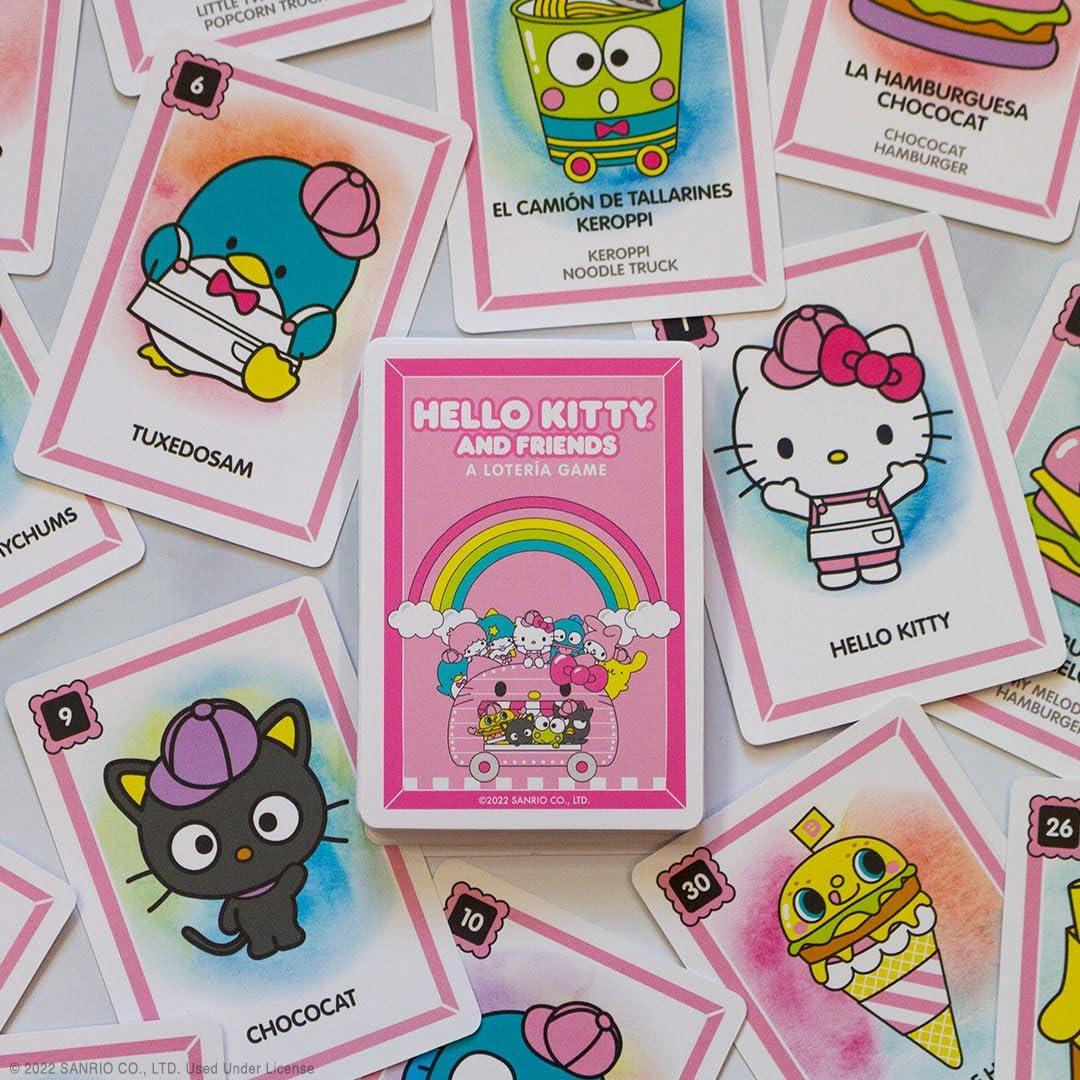 Juego de Lotería Hello Kitty - Bingo Bilingüe 54 Cartas