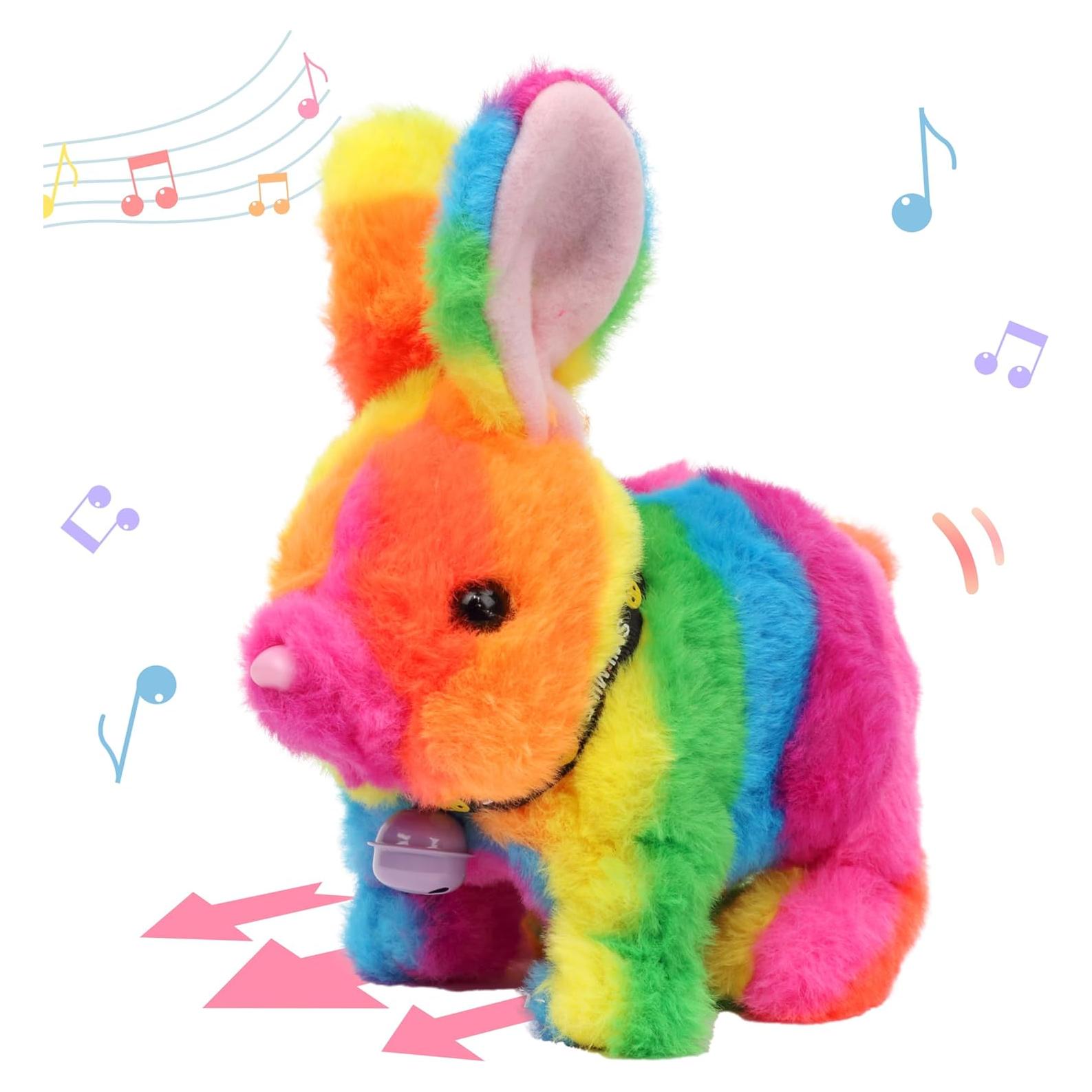 Conejo Saltarín Interactivo Hopearl con Campana 17.78 cm