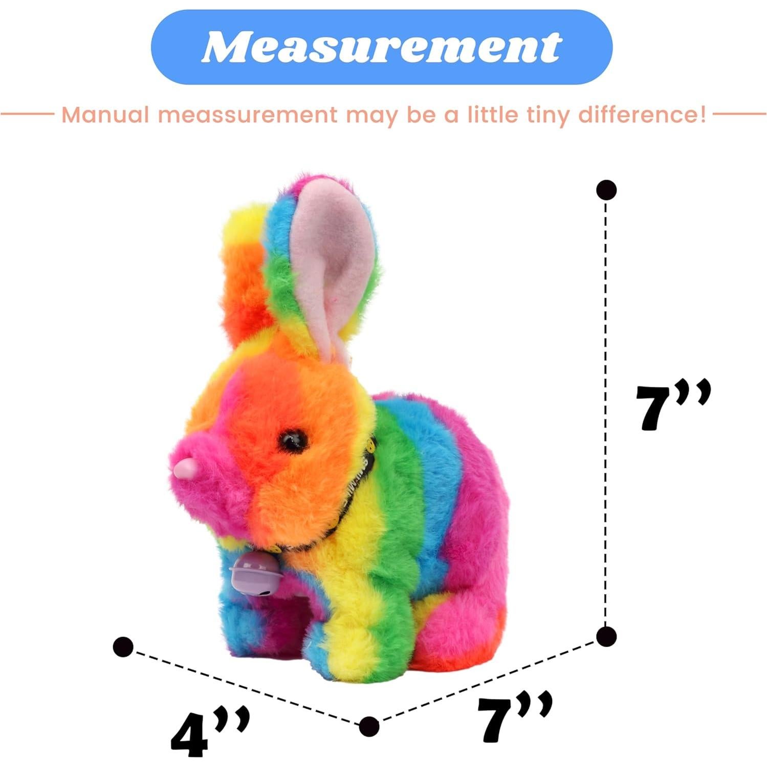 Conejo Saltarín Interactivo Hopearl con Campana 17.78 cm