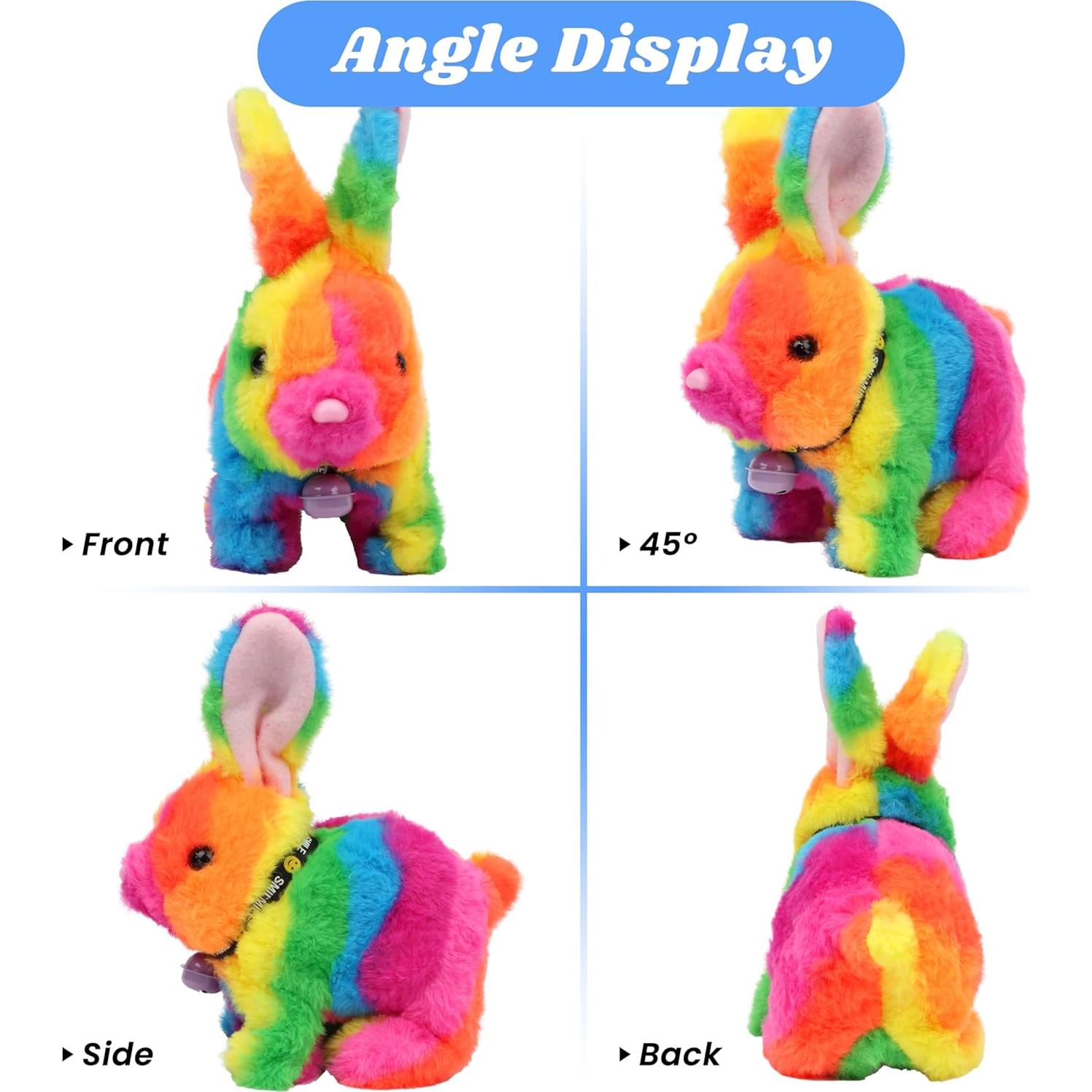 Conejo Saltarín Interactivo Hopearl con Campana 17.78 cm