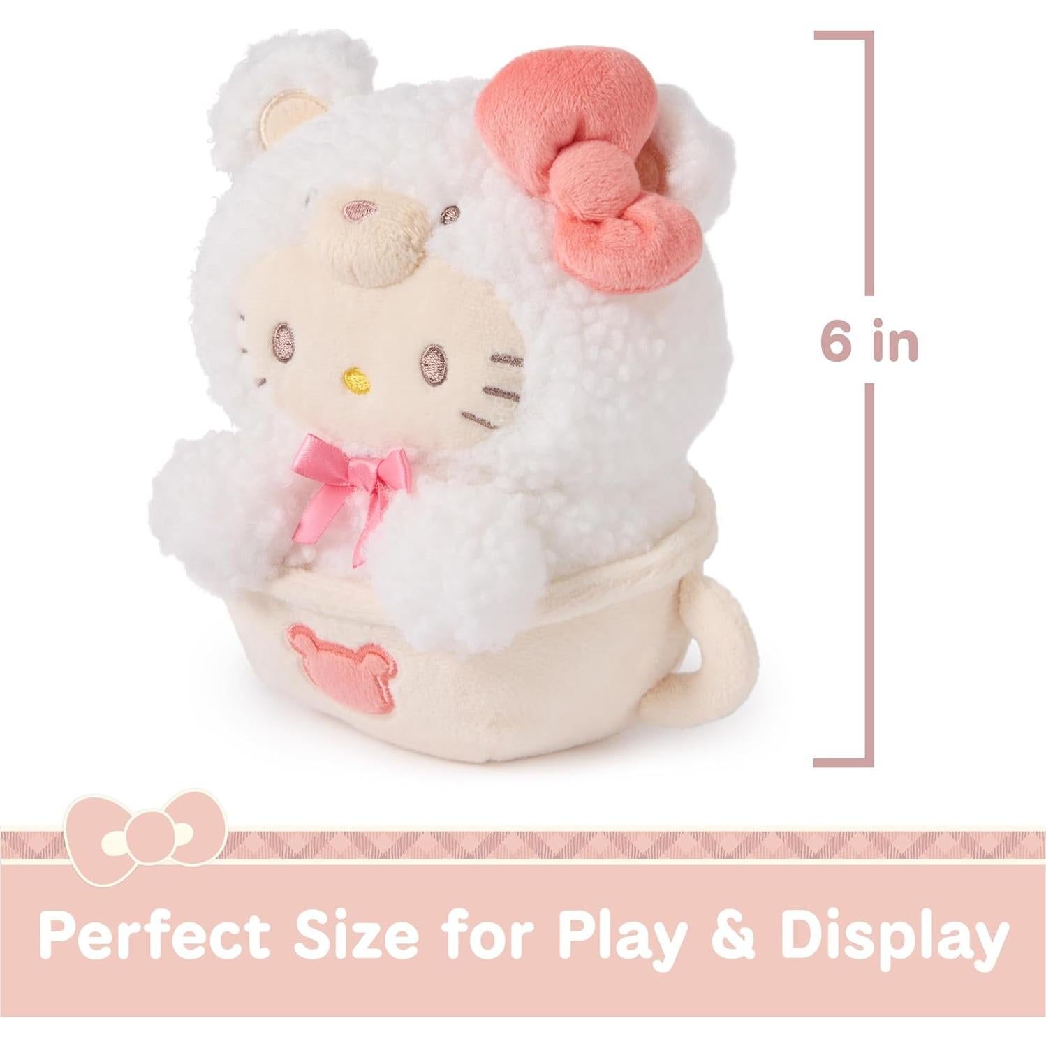 Oso de Peluche Latte Hello Kitty GUND 15 cm para 1 año y más