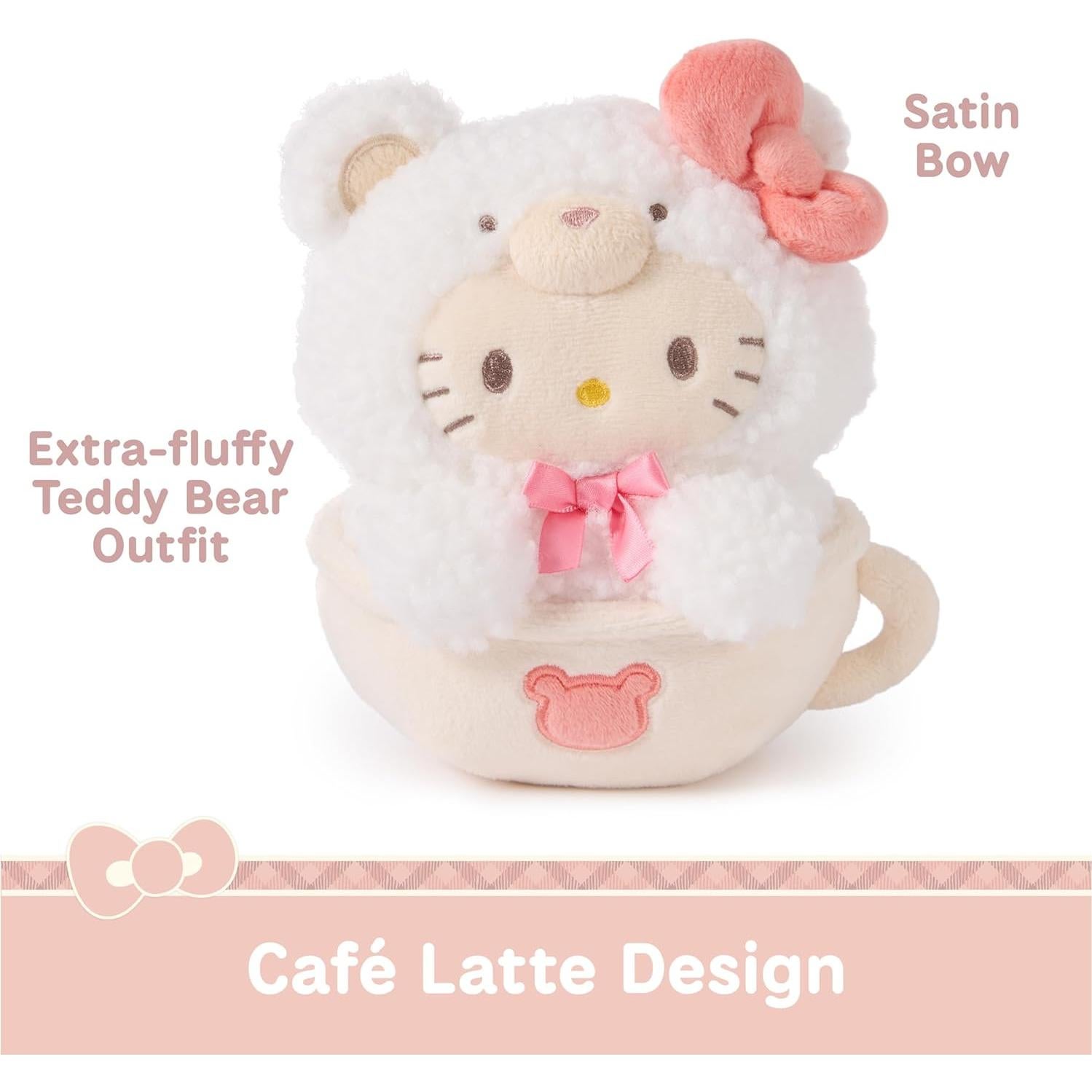 Oso de Peluche Latte Hello Kitty GUND 15 cm para 1 año y más