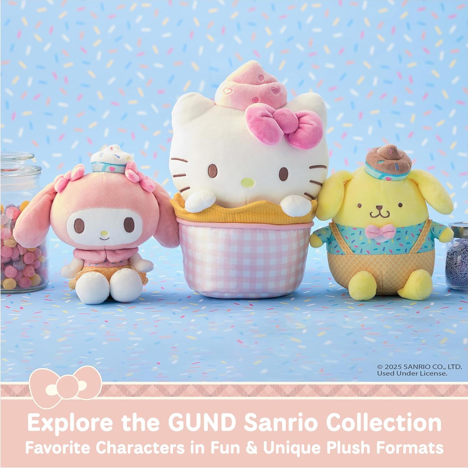 Oso de Peluche Latte Hello Kitty GUND 15 cm para 1 año y más