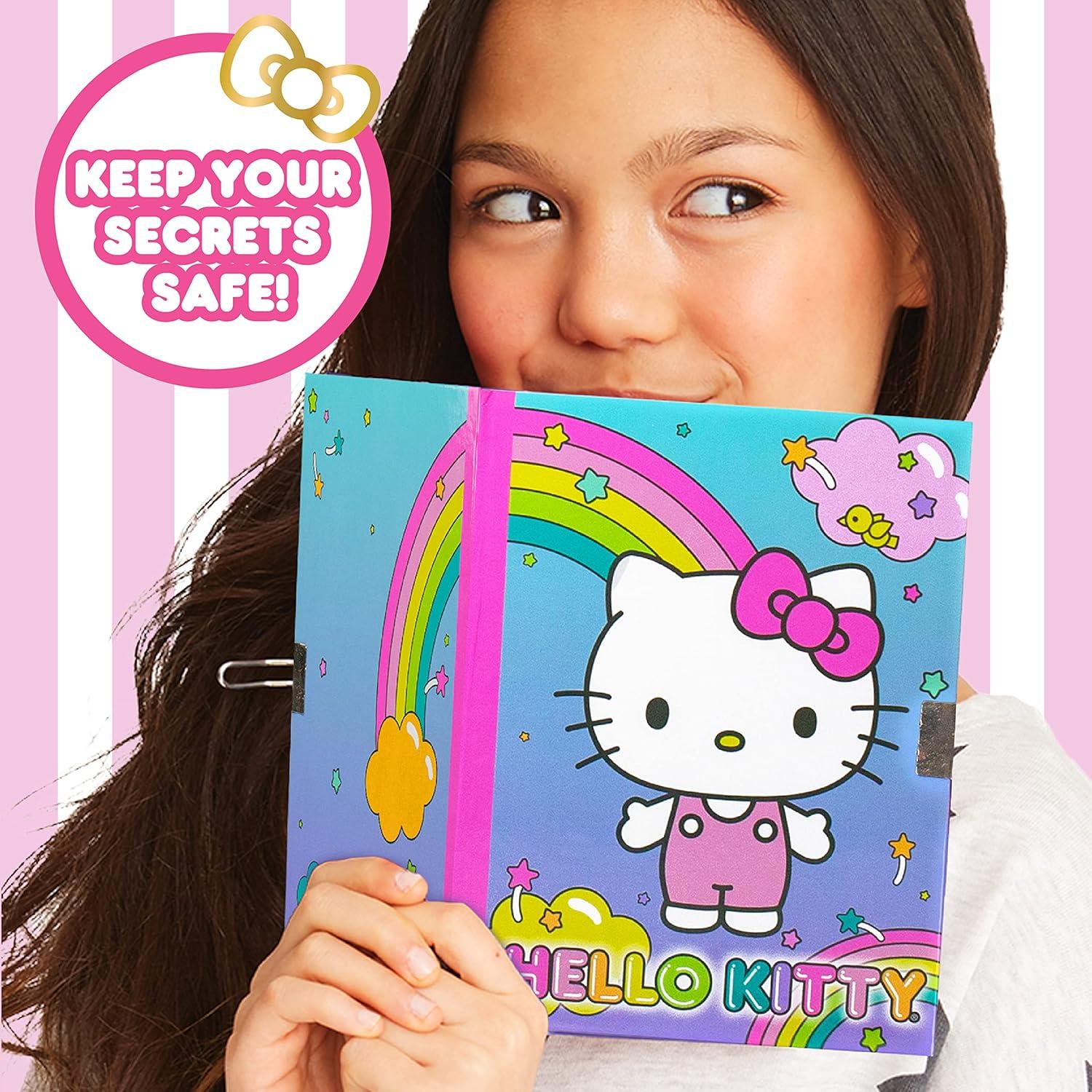Diario Press N' Pop Hello Kitty con Juguete Antiestrés 60 Hojas