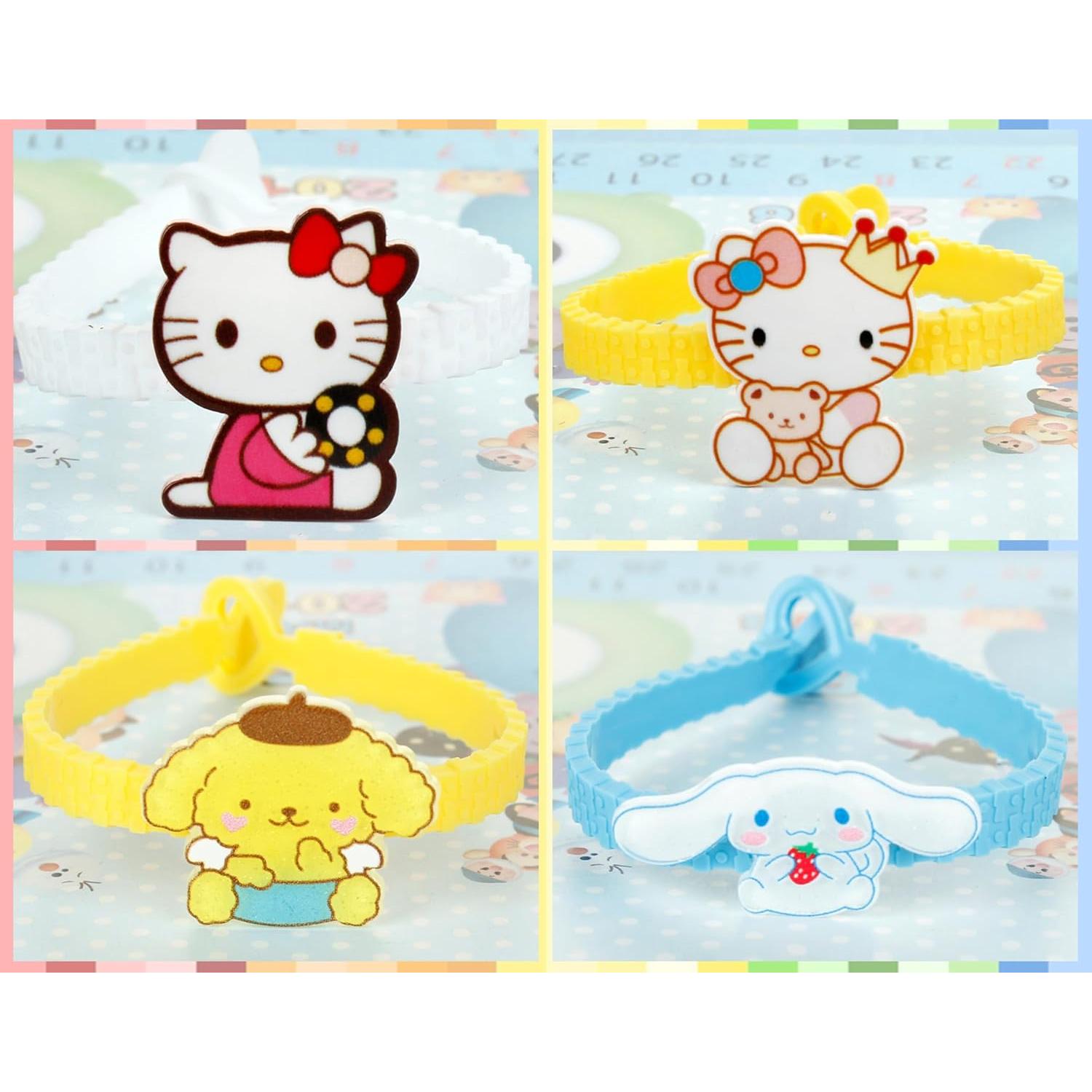 15 Pulseras de Goma Coloridas para Fiesta de Cumpleaños YAOSHUXIAN