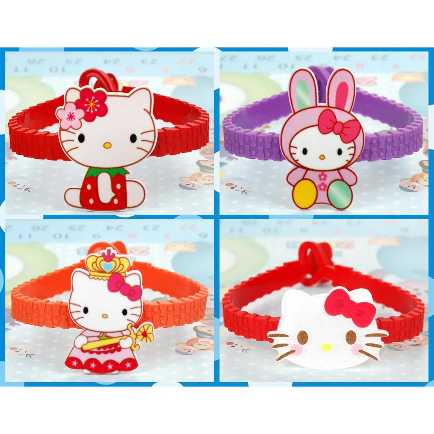 15 Pulseras de Goma Coloridas para Fiesta de Cumpleaños YAOSHUXIAN