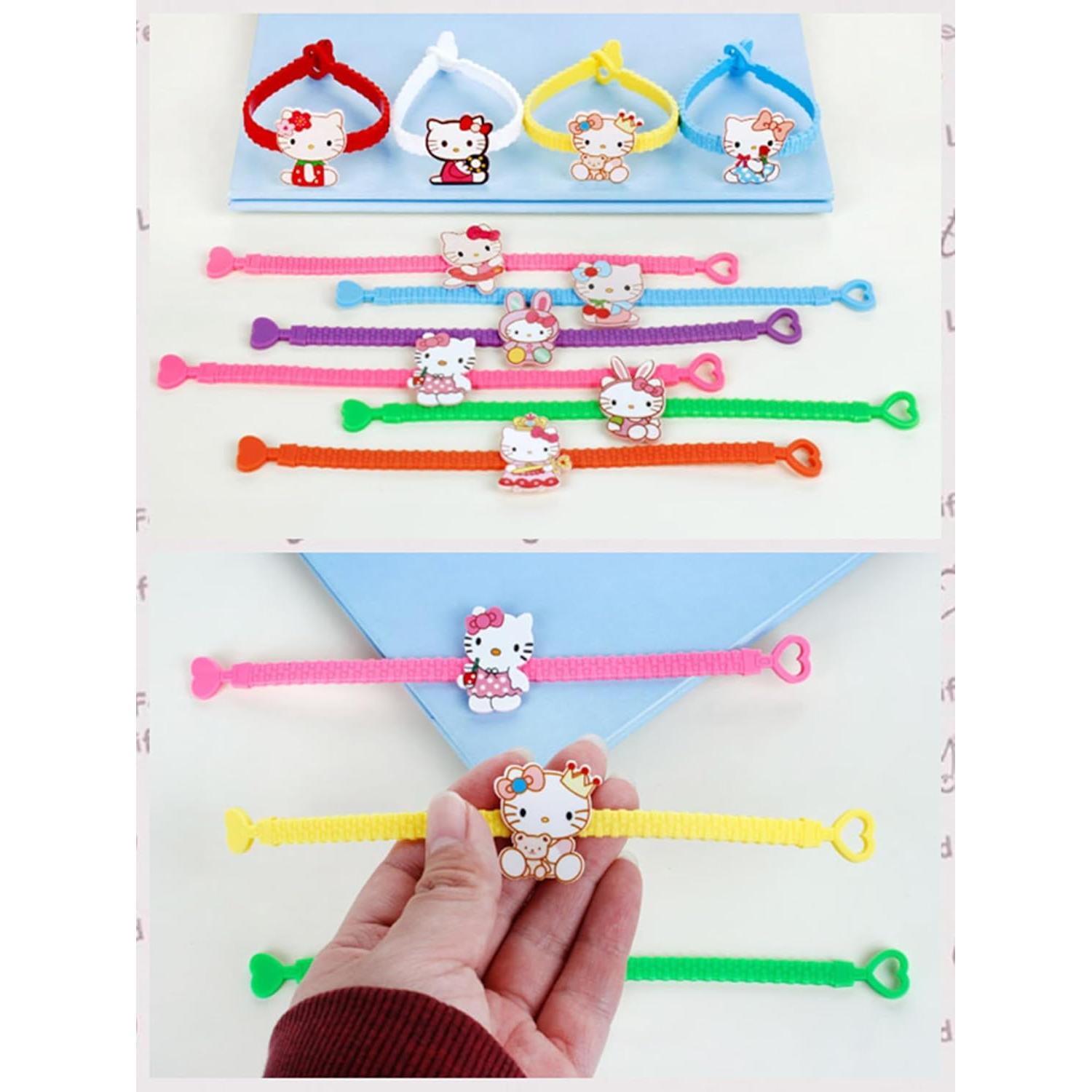 15 Pulseras de Goma Coloridas para Fiesta de Cumpleaños YAOSHUXIAN