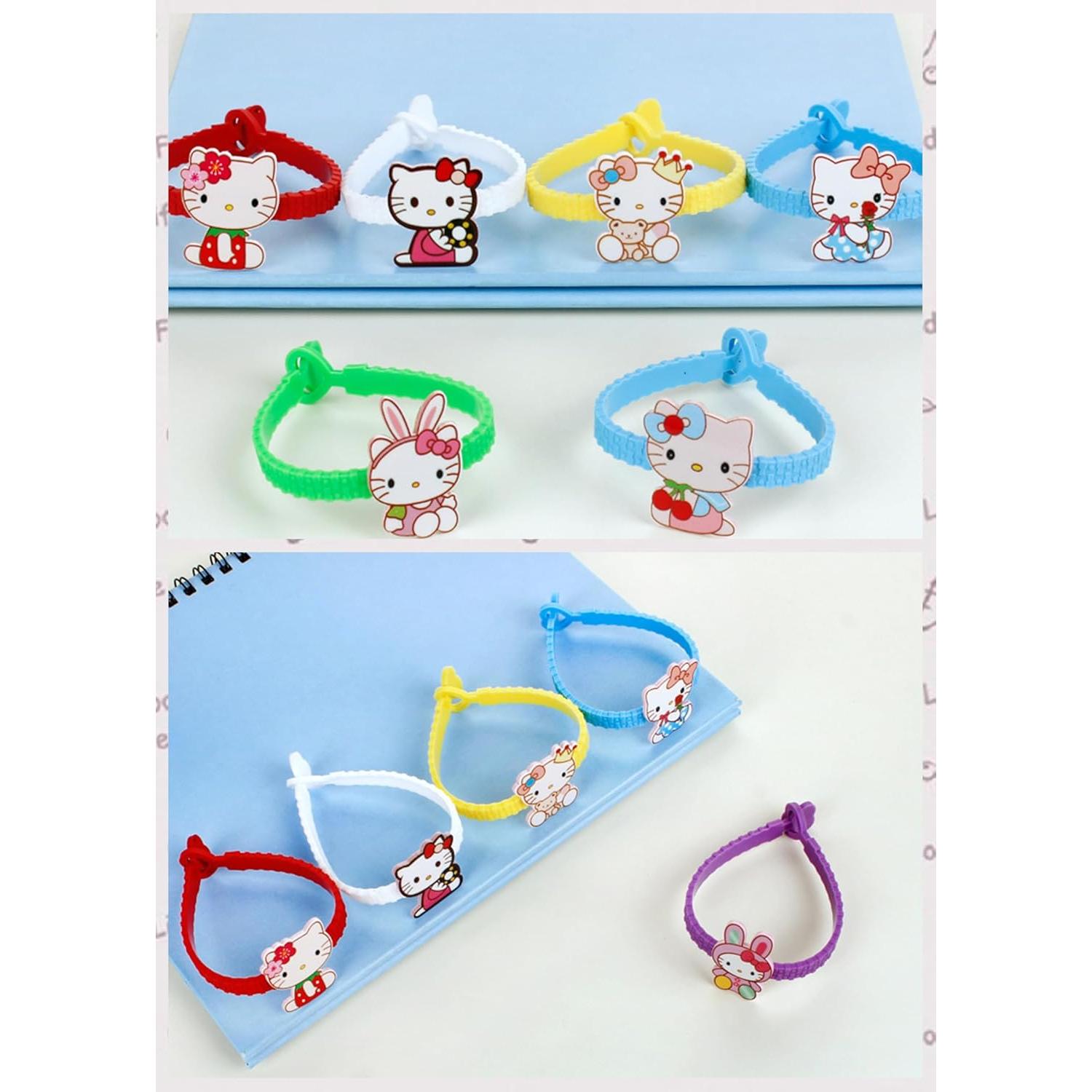 15 Pulseras de Goma Coloridas para Fiesta de Cumpleaños YAOSHUXIAN