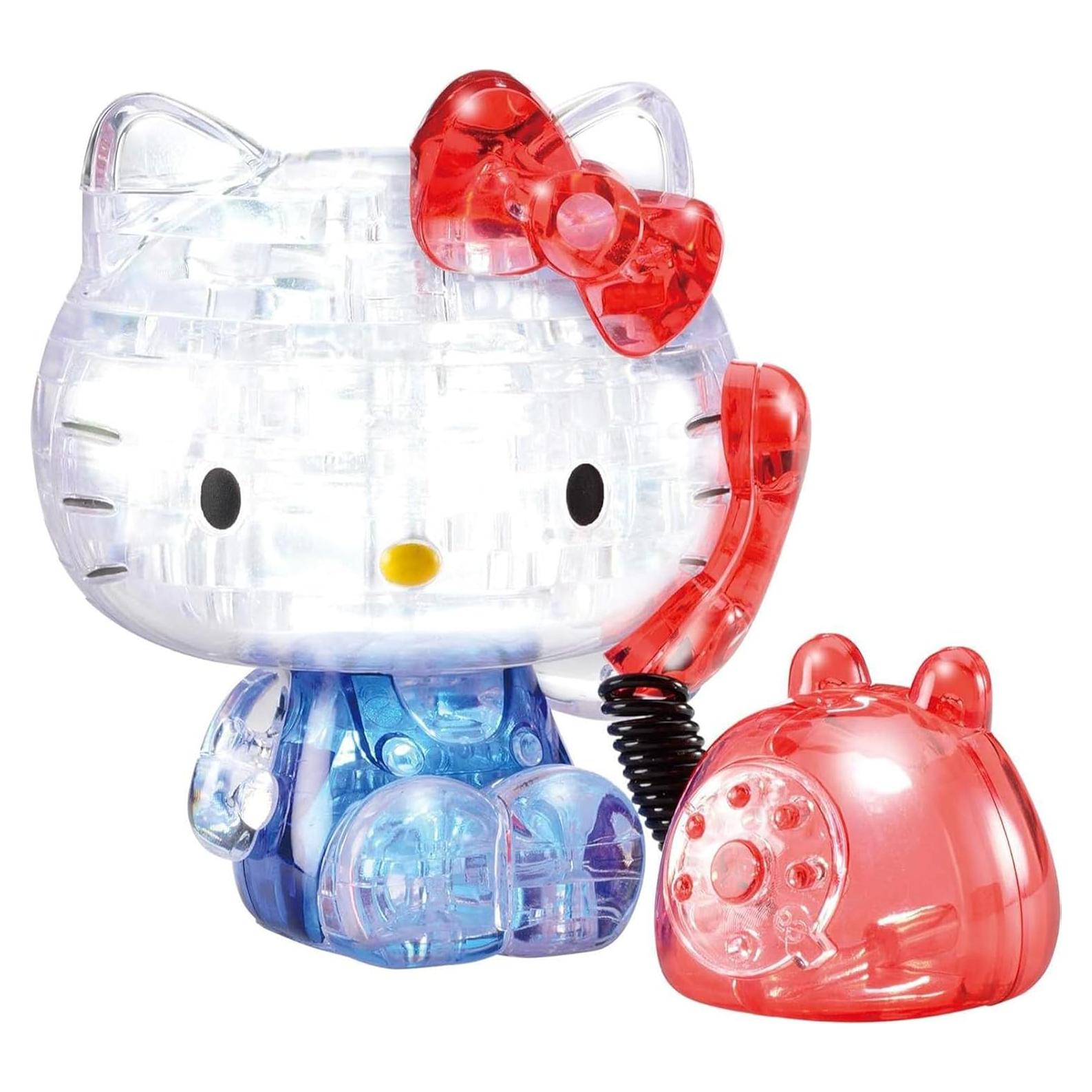 Rompecabezas 3D Hanayama Hello Kitty Galería de Cristal 39 Piezas