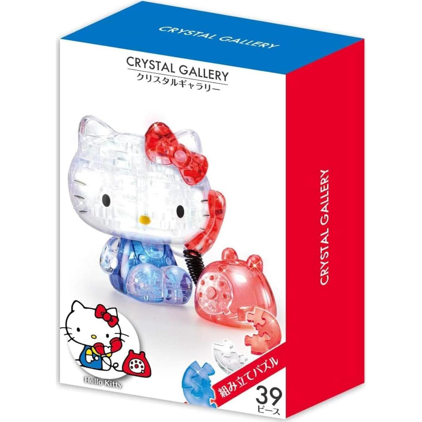 Rompecabezas 3D Hanayama Hello Kitty Galería de Cristal 39 Piezas