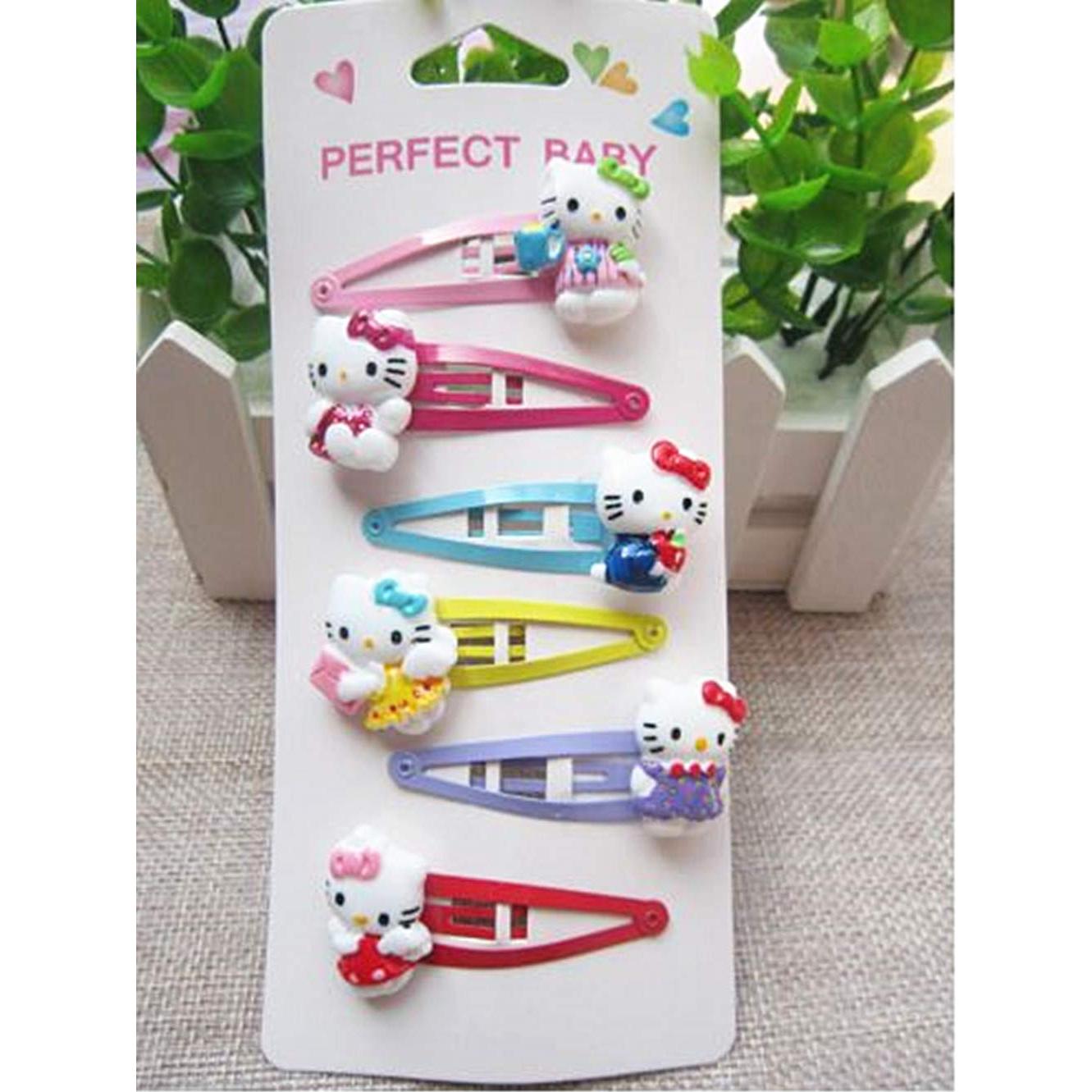 Accesorios para el cabello de gatito KC - Clips y diadema