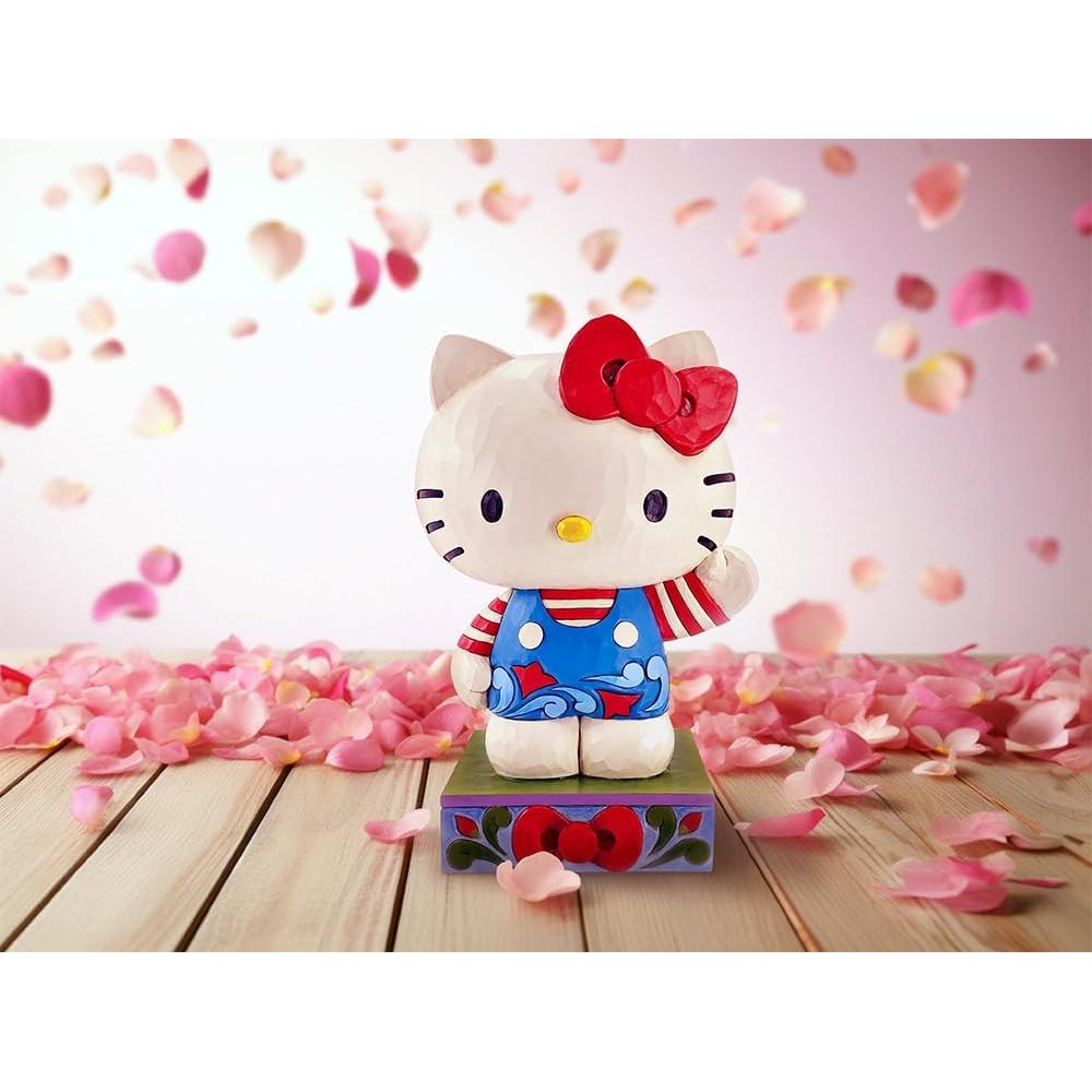 Figura Hello Kitty Jim Shore Enesco 15.24 cm Resina Pintada a Mano