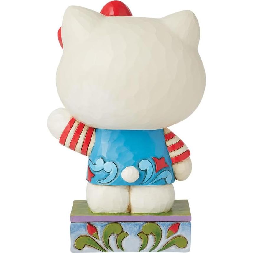 Figura Hello Kitty Jim Shore Enesco 15.24 cm Resina Pintada a Mano