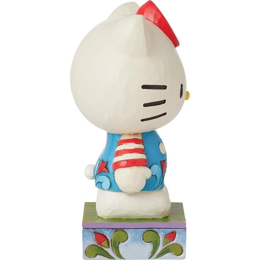 Figura Hello Kitty Jim Shore Enesco 15.24 cm Resina Pintada a Mano