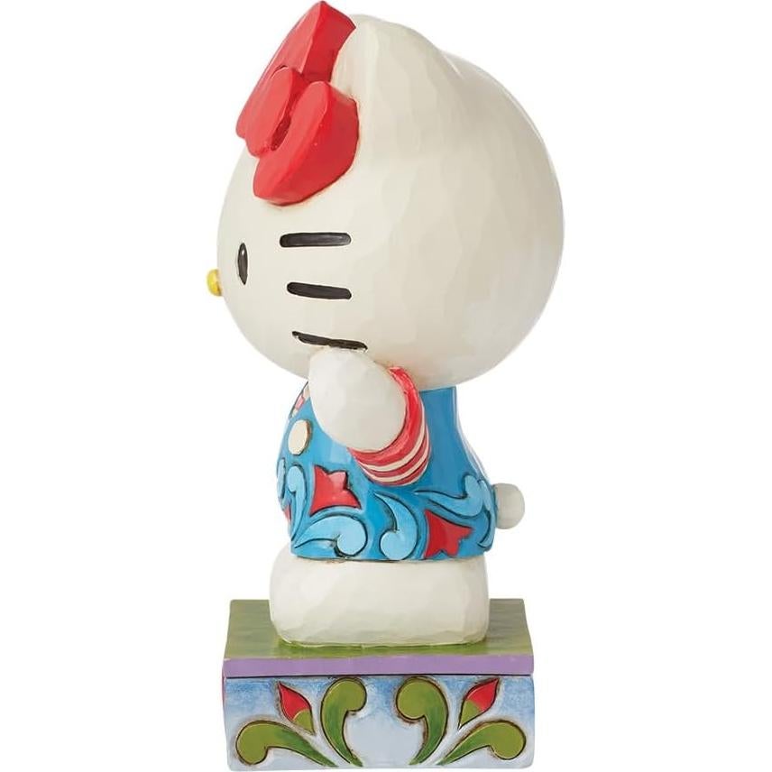 Figura Hello Kitty Jim Shore Enesco 15.24 cm Resina Pintada a Mano