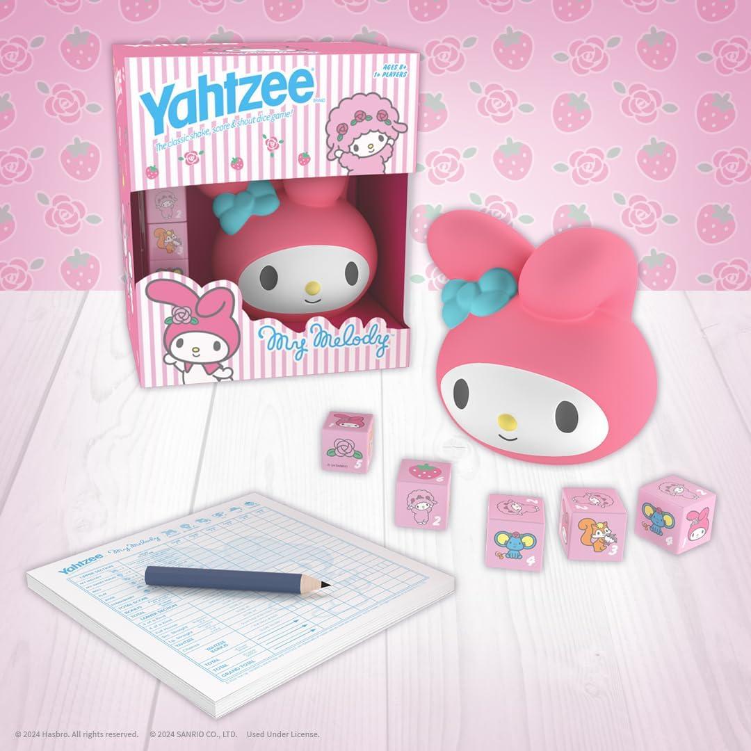 Juego de Dados Yahtzee Hello Kitty - Taza Coleccionable