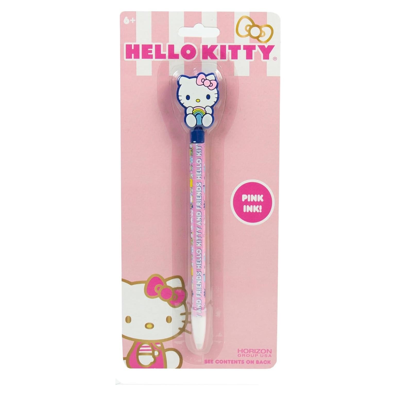 Bolígrafo Hello Kitty Horizon Group USA 17.78 cm Kawaii