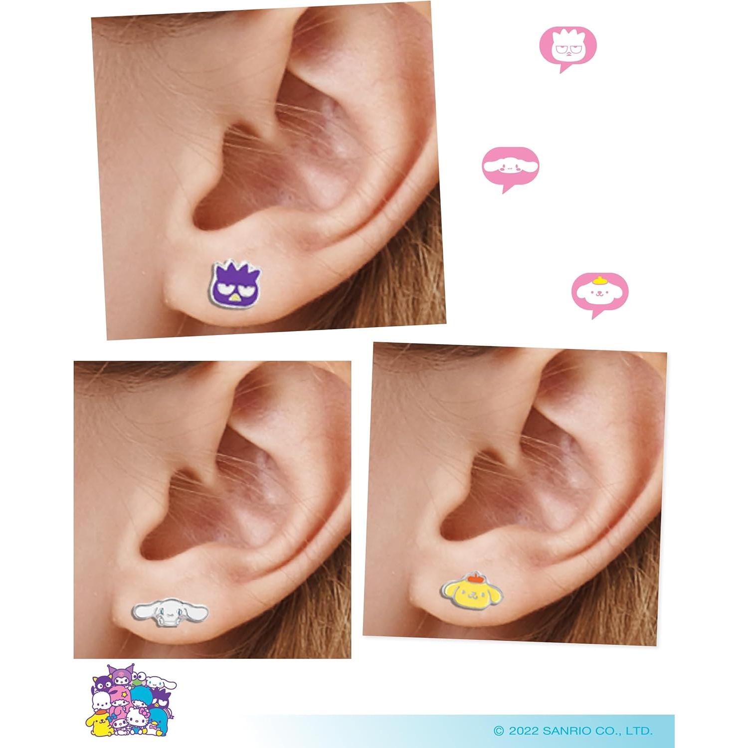 Pack 12 Pendientes Stud Hello Kitty - Joyería Oficial Sanrio