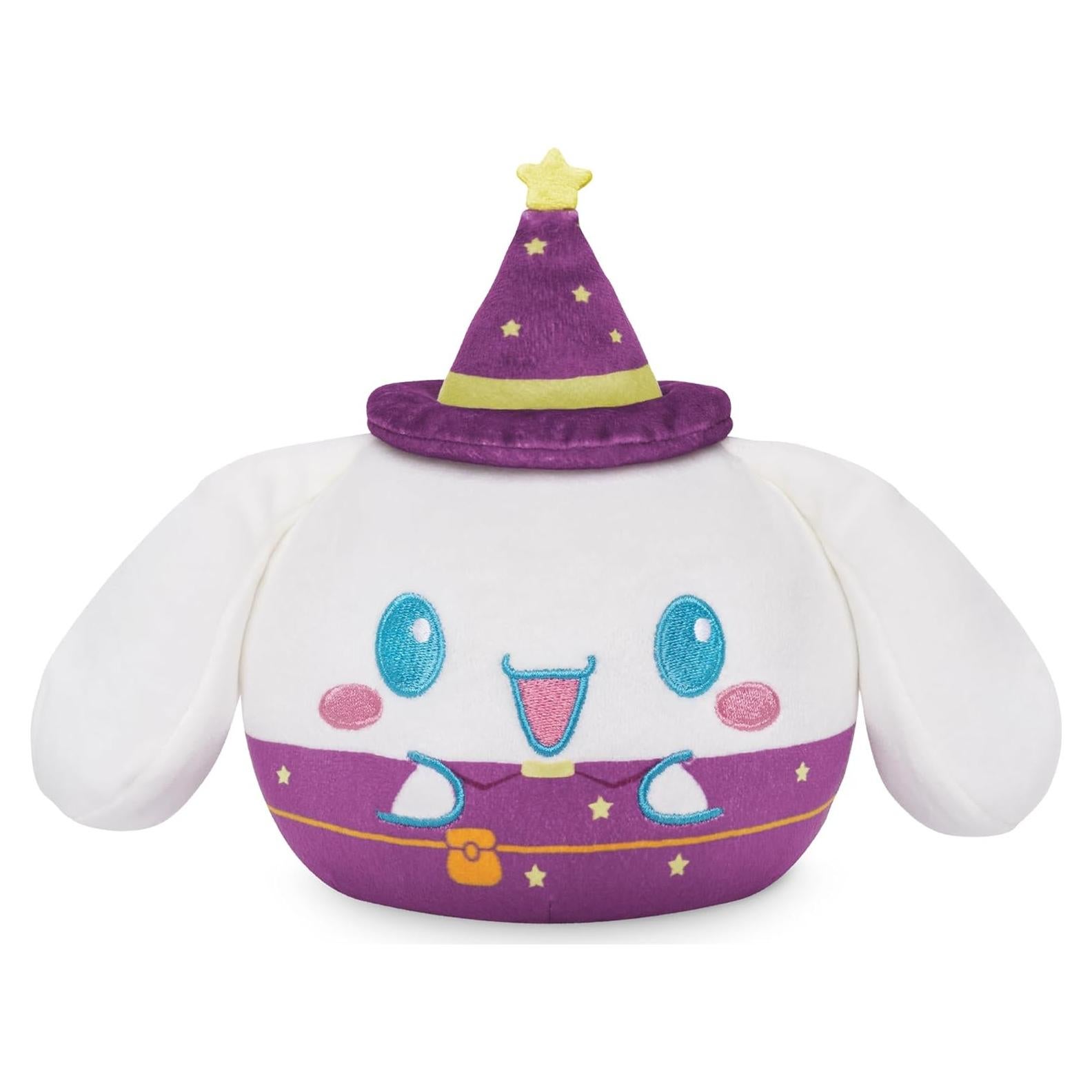 Teeturtle Cinnamoroll Halloween Costume Reversible 4" Plushie - Officially Licensed Sanrio Plushie - Cute Kawaii Soft Stuffed Animals