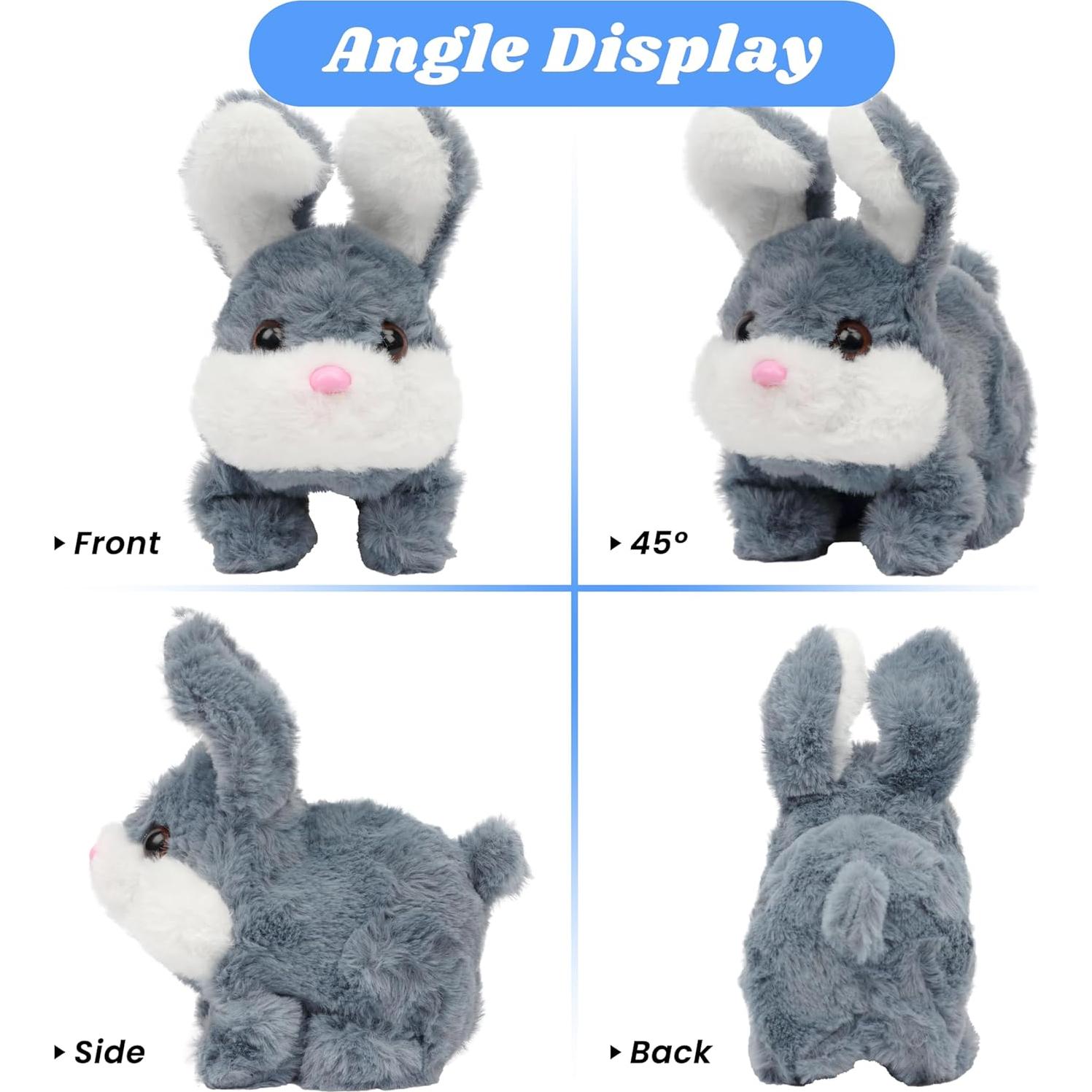 Conejito Chubby Interactivo Hopearl 17.78 cm con Sonidos