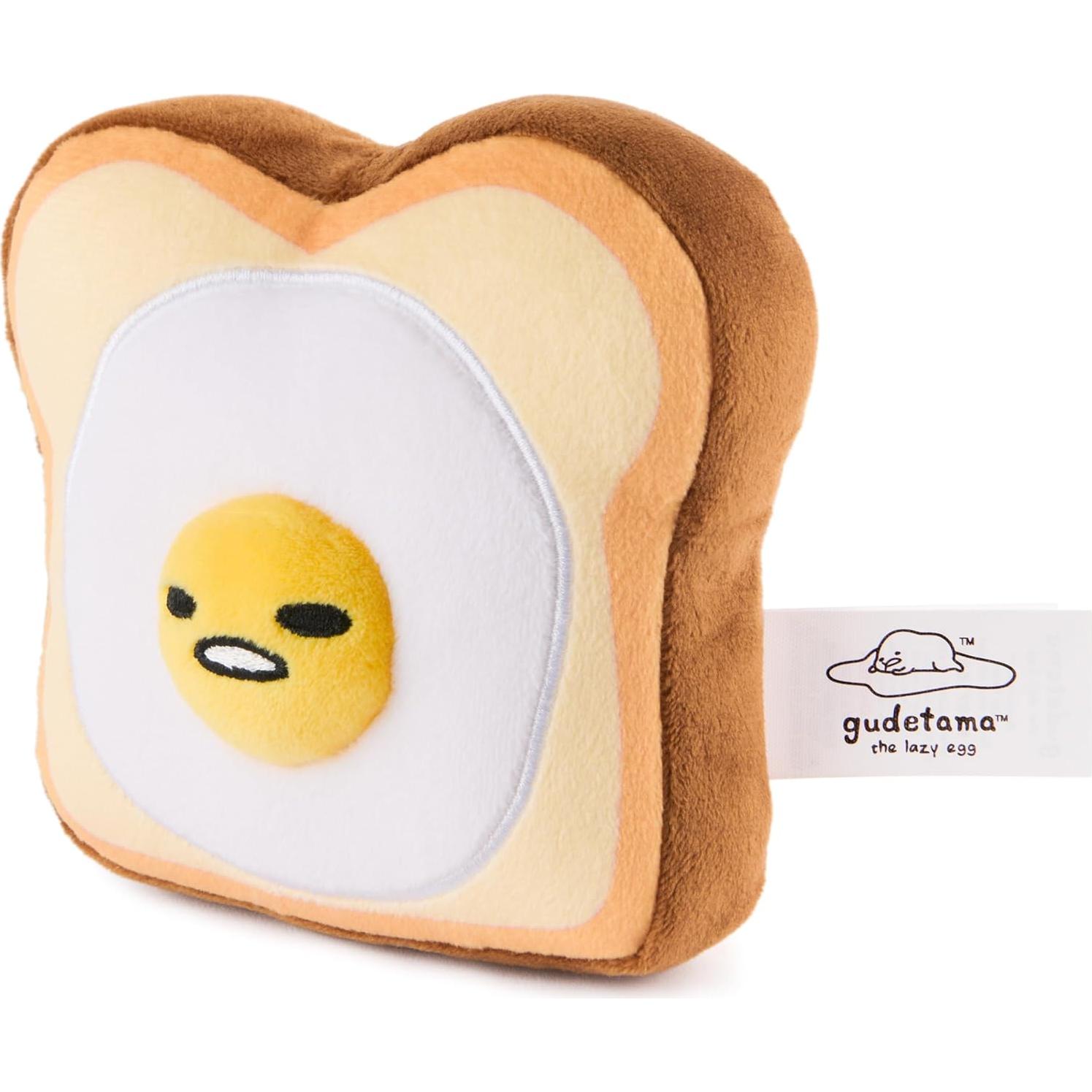 Peluche Gudetama GUND 12.7 cm Tostada de Huevo Kawaii