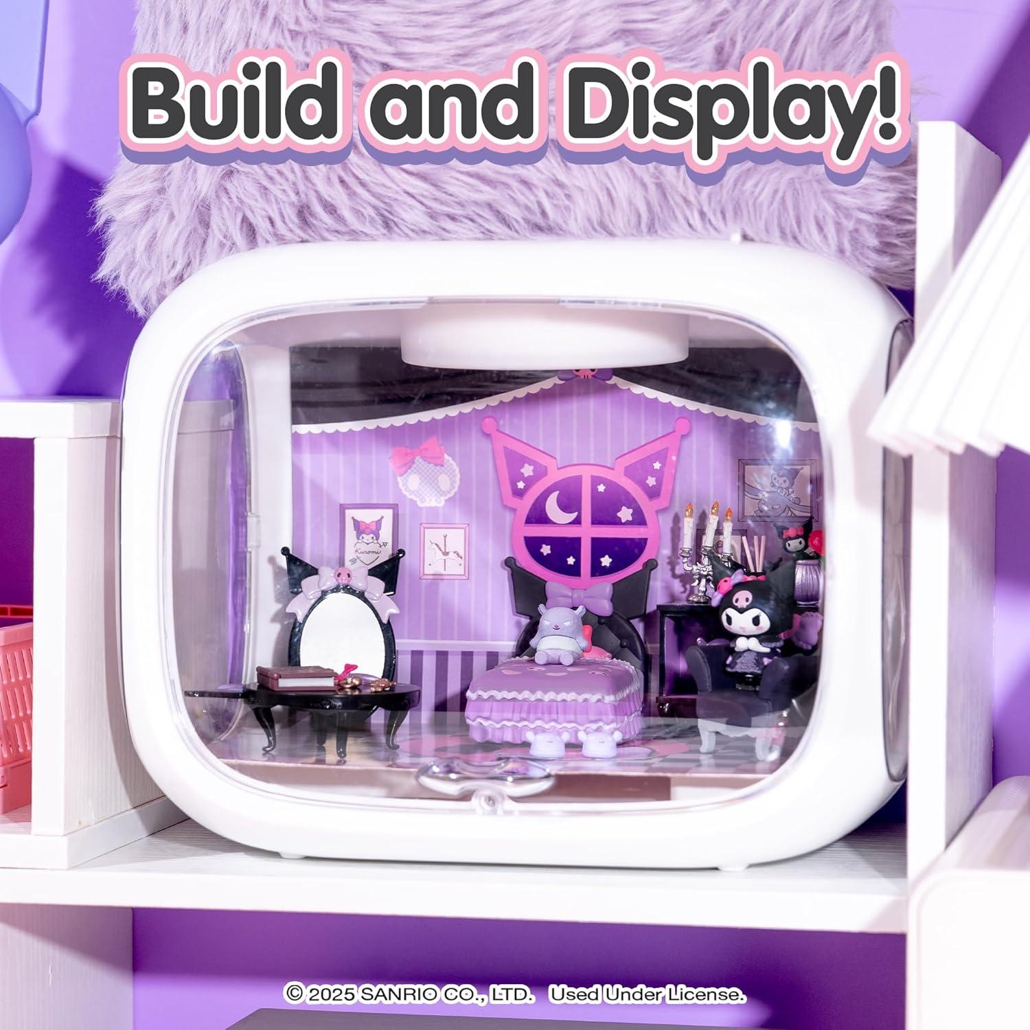 Set Mini Figura Sorpresa Kuromi Gótica Re-Ment - 1 Pc