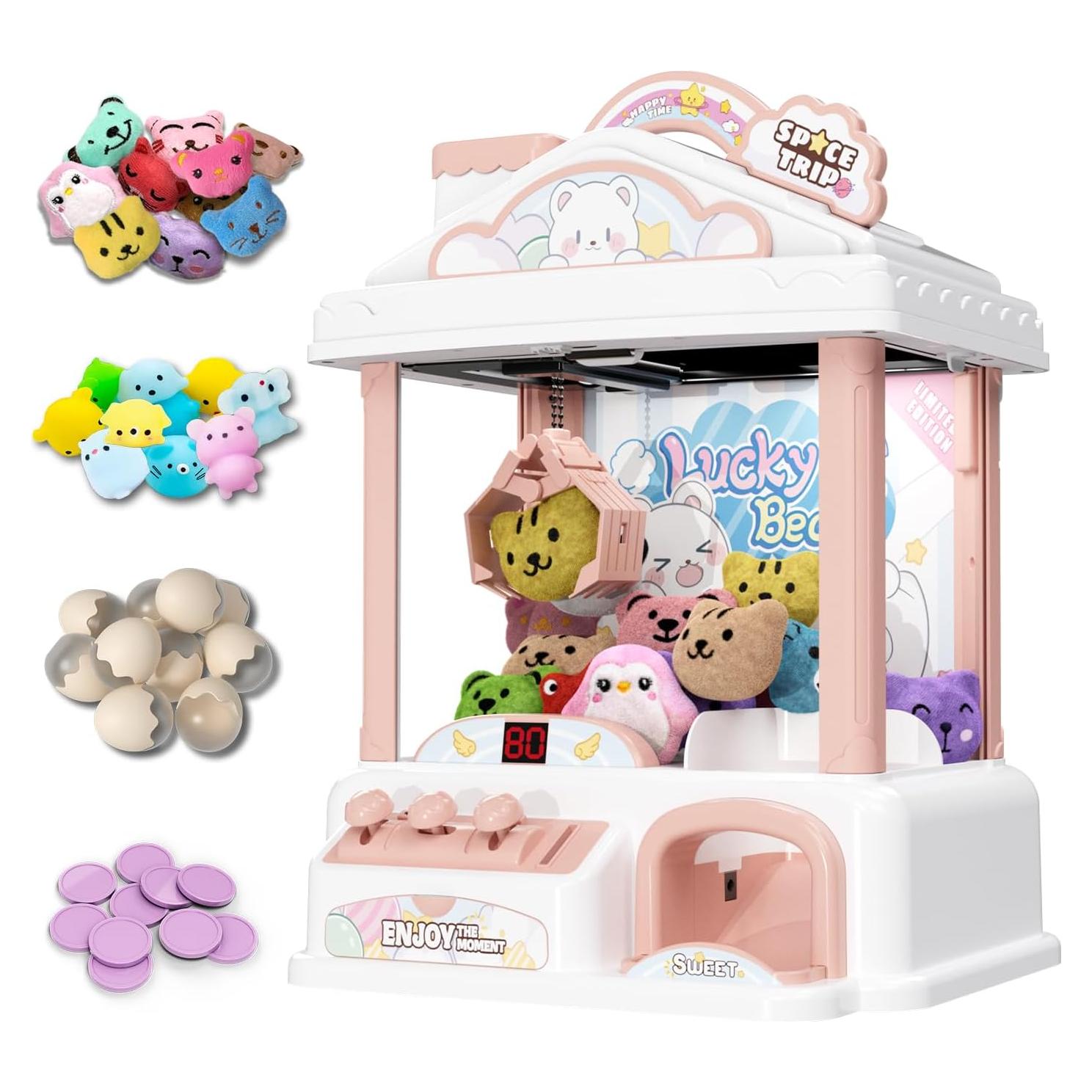 Mini Máquina de Garras Joyfox para Niños 6-8 Años - Dispensador de Juguetes