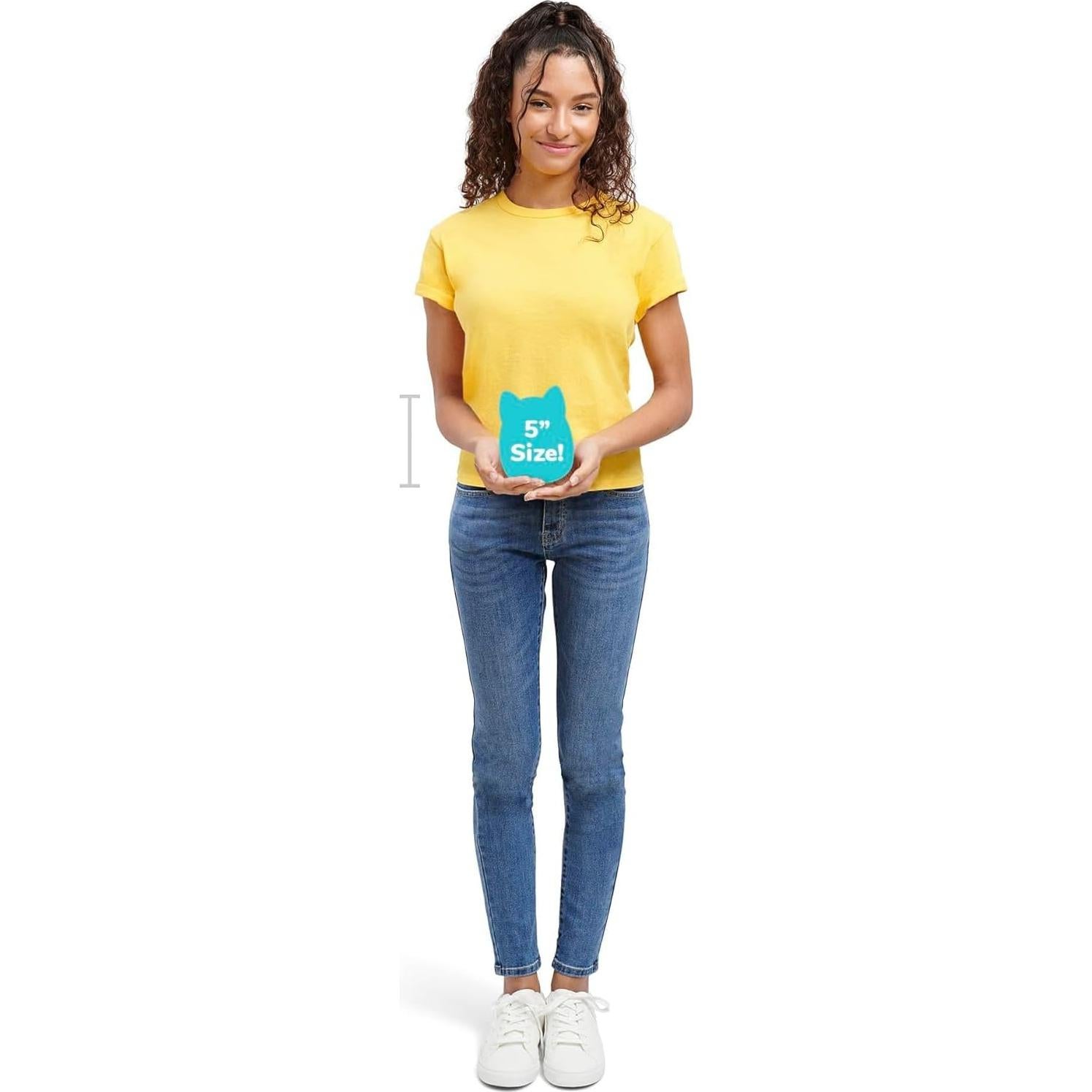 Paquete de 4 Mini Squishmallows Hello Kitty 12.7 cm - Peluches Suaves