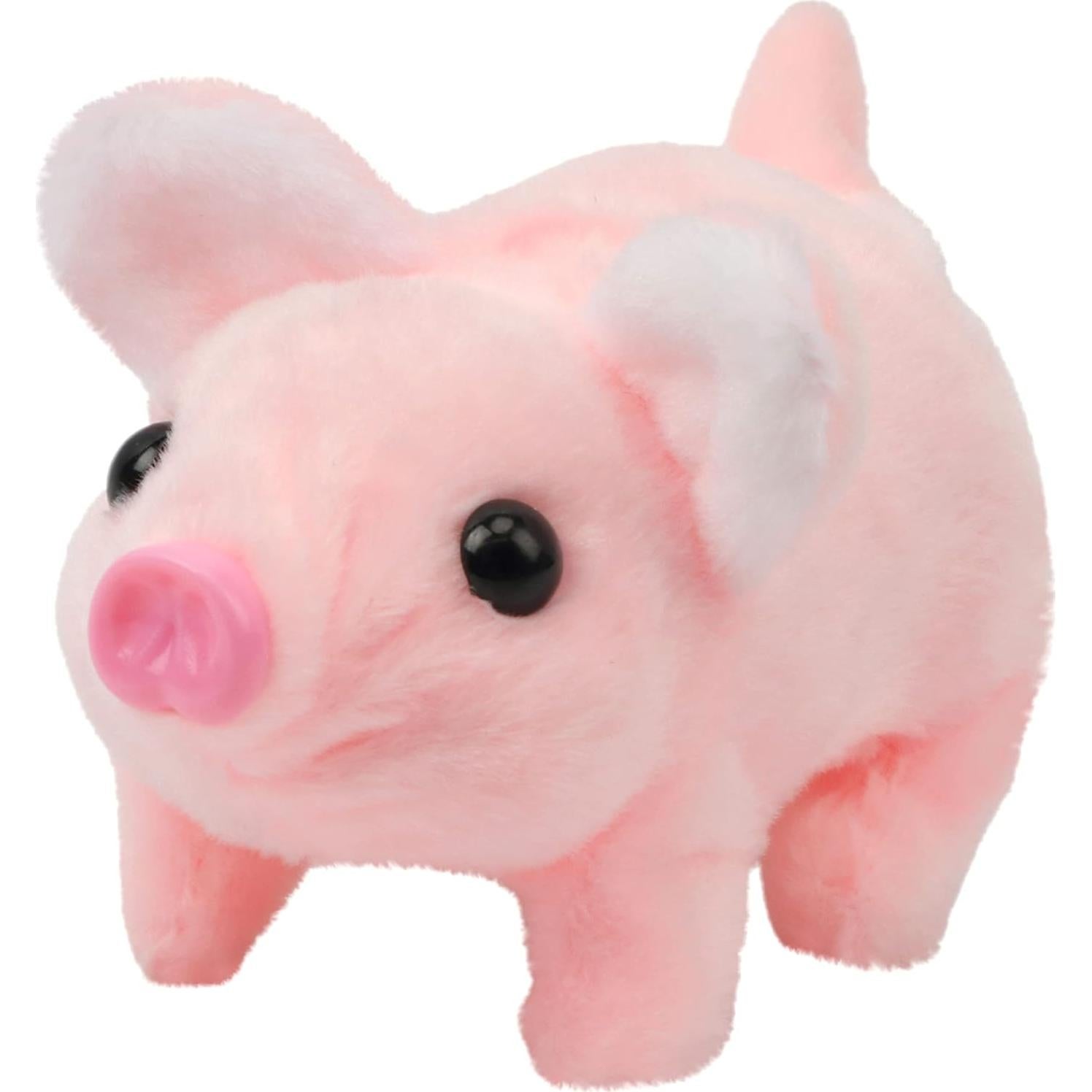 Cerdo Andante Hopearl Juguete Interactivo Rosa 20 cm