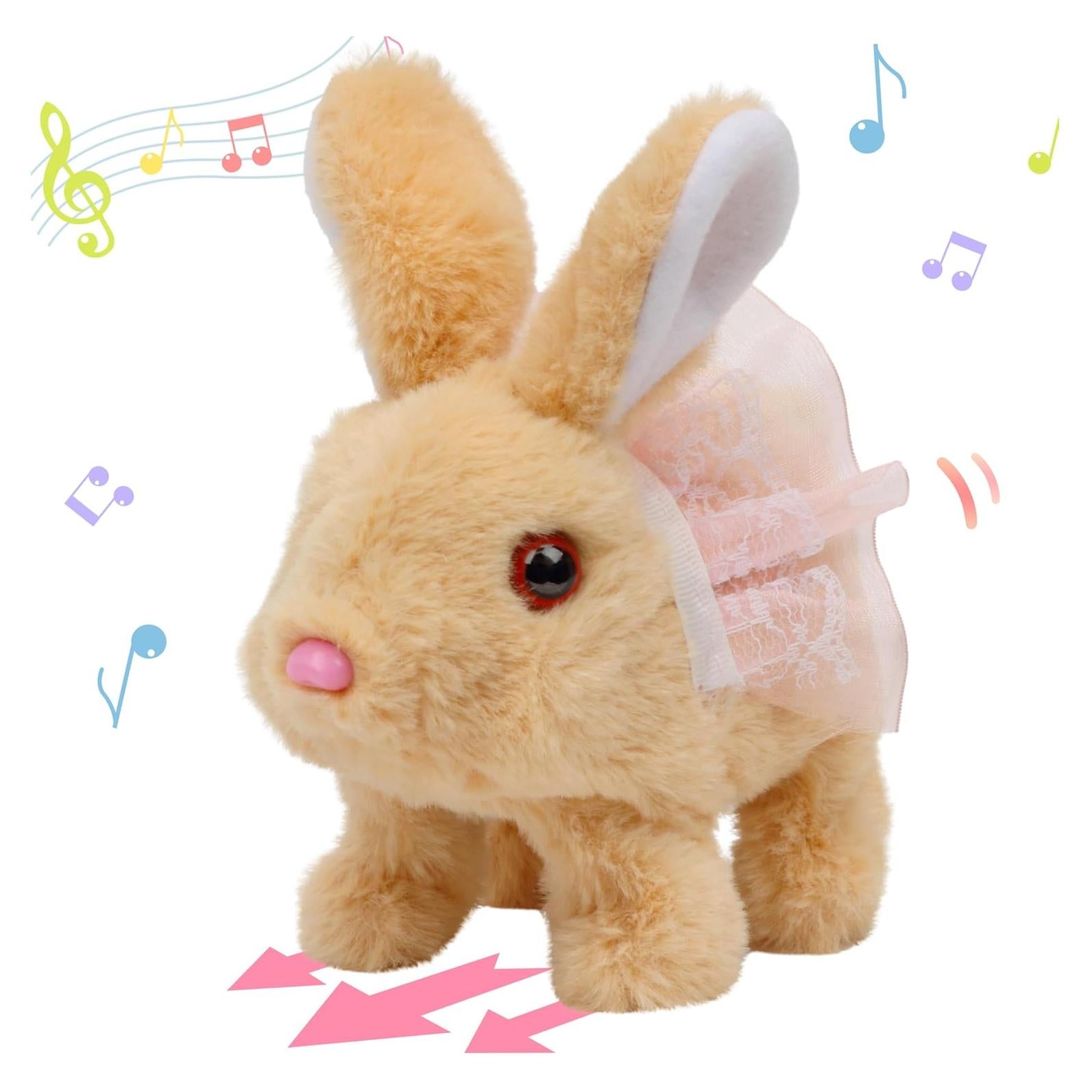 Conejo Saltarín Hopearl Marrón Interactivo 17,78 cm