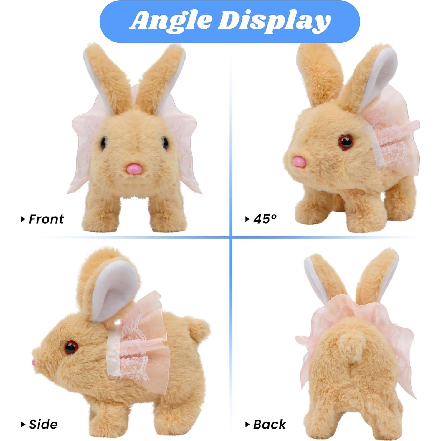 Conejo Saltarín Hopearl Marrón Interactivo 17,78 cm