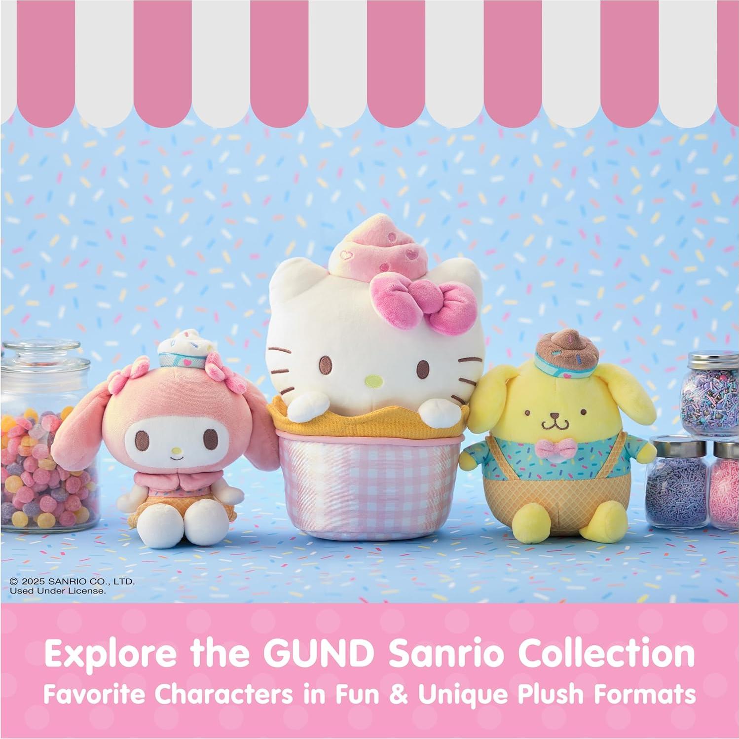 Muñeco de Peluche Cupcake Kuromi GUND 20 cm Multicolor