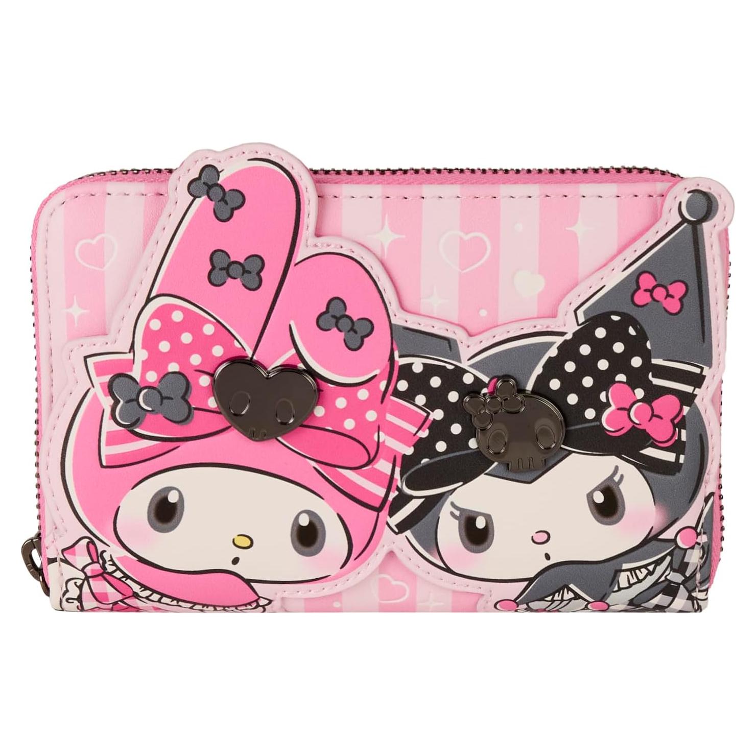 Cartera Loungefly Sanrio My Melody y Kuromi 15.2x10cm