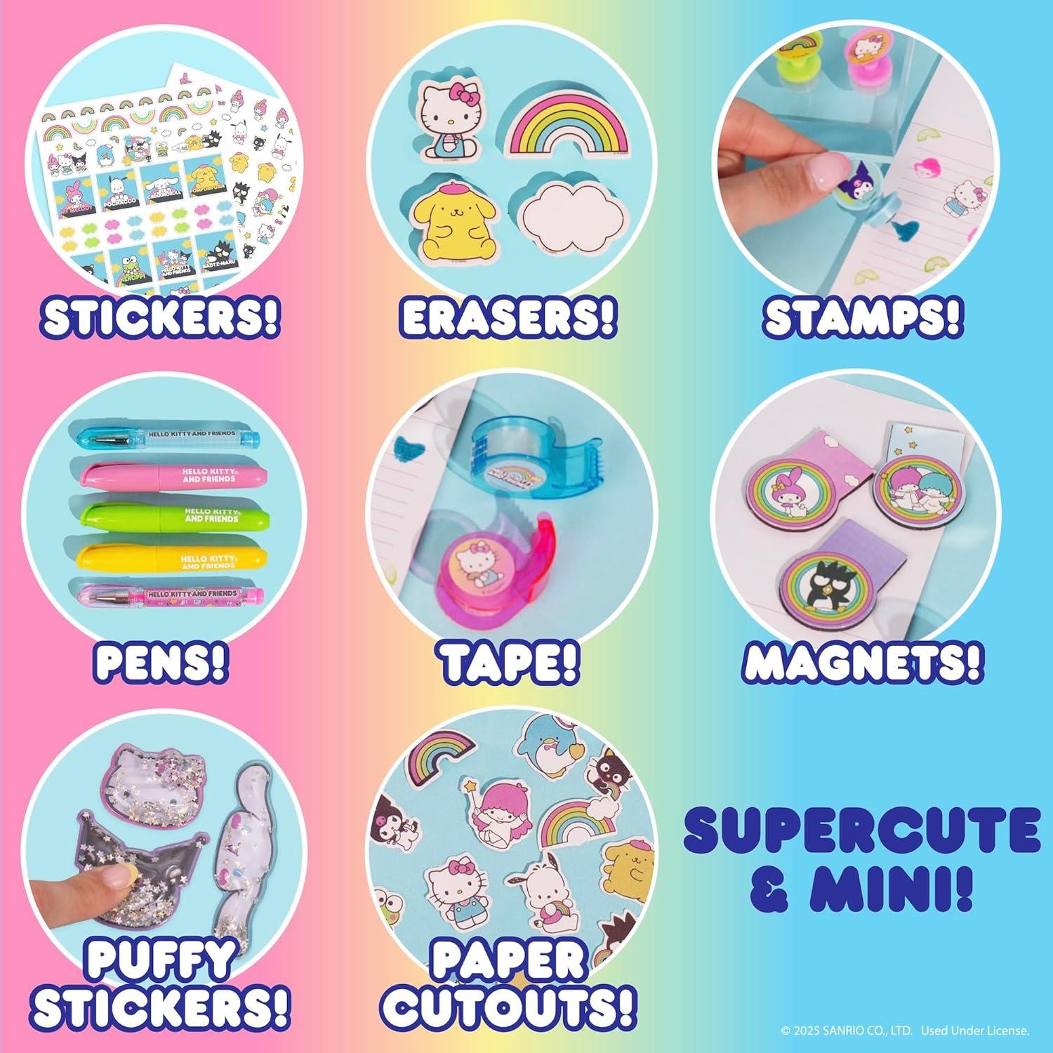 Conjunto de Papelería Kawaii Hello Kitty - 30 Piezas