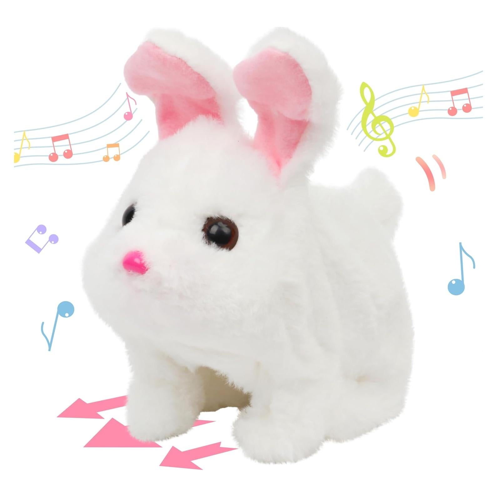 Conejito Chubby Hopearl Interactivo 17.78 cm con Sonidos